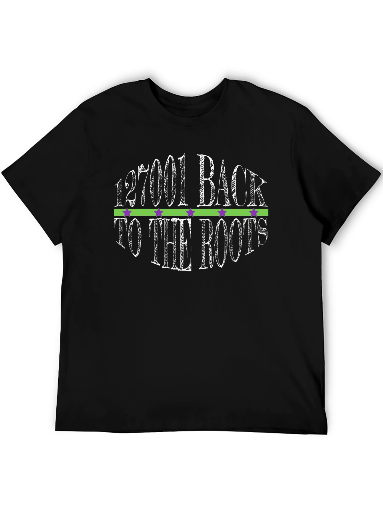 127001 Back To The Roots Graphic T-Shirt