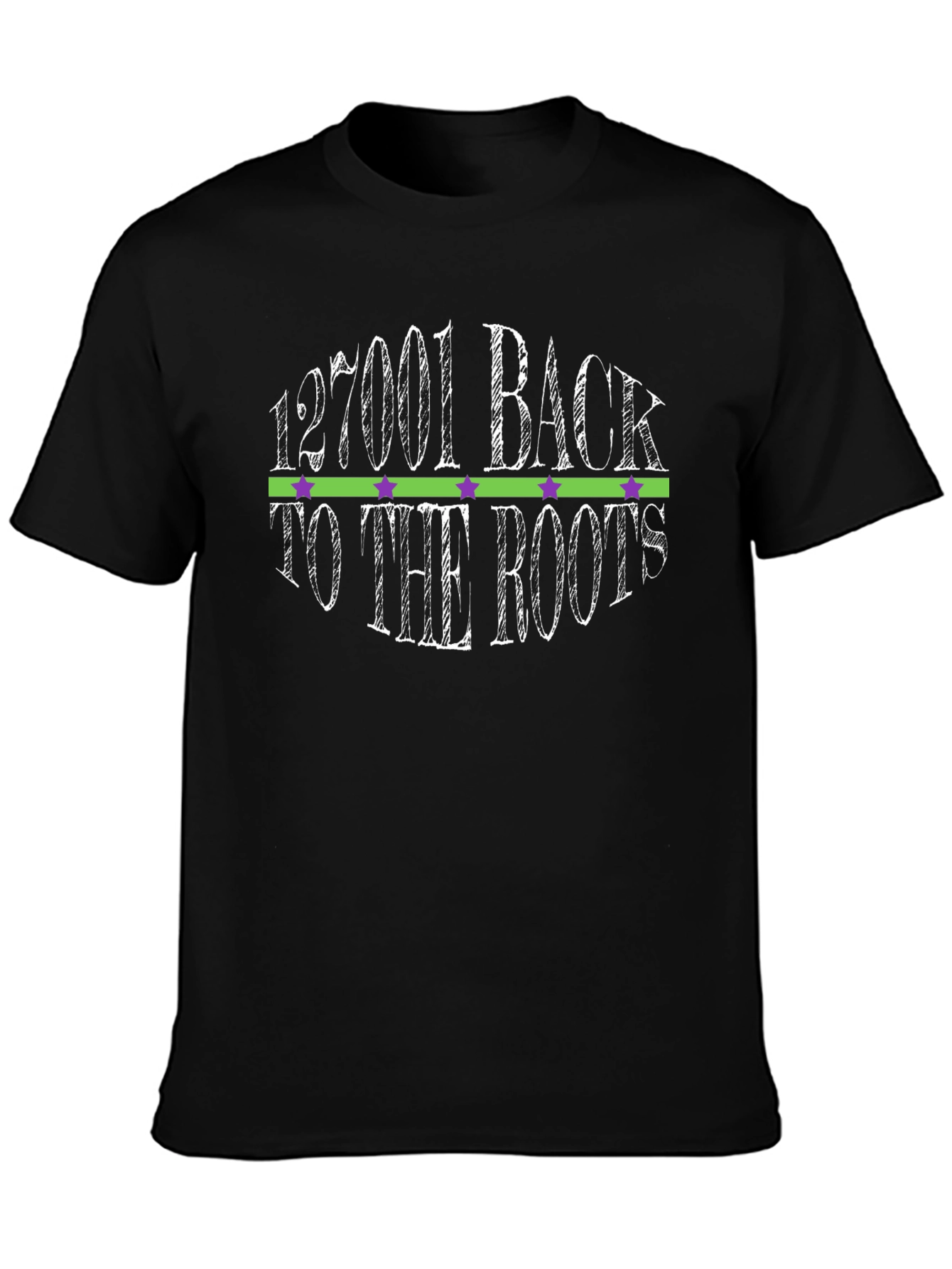 127001 Back To The Roots Graphic T-Shirt