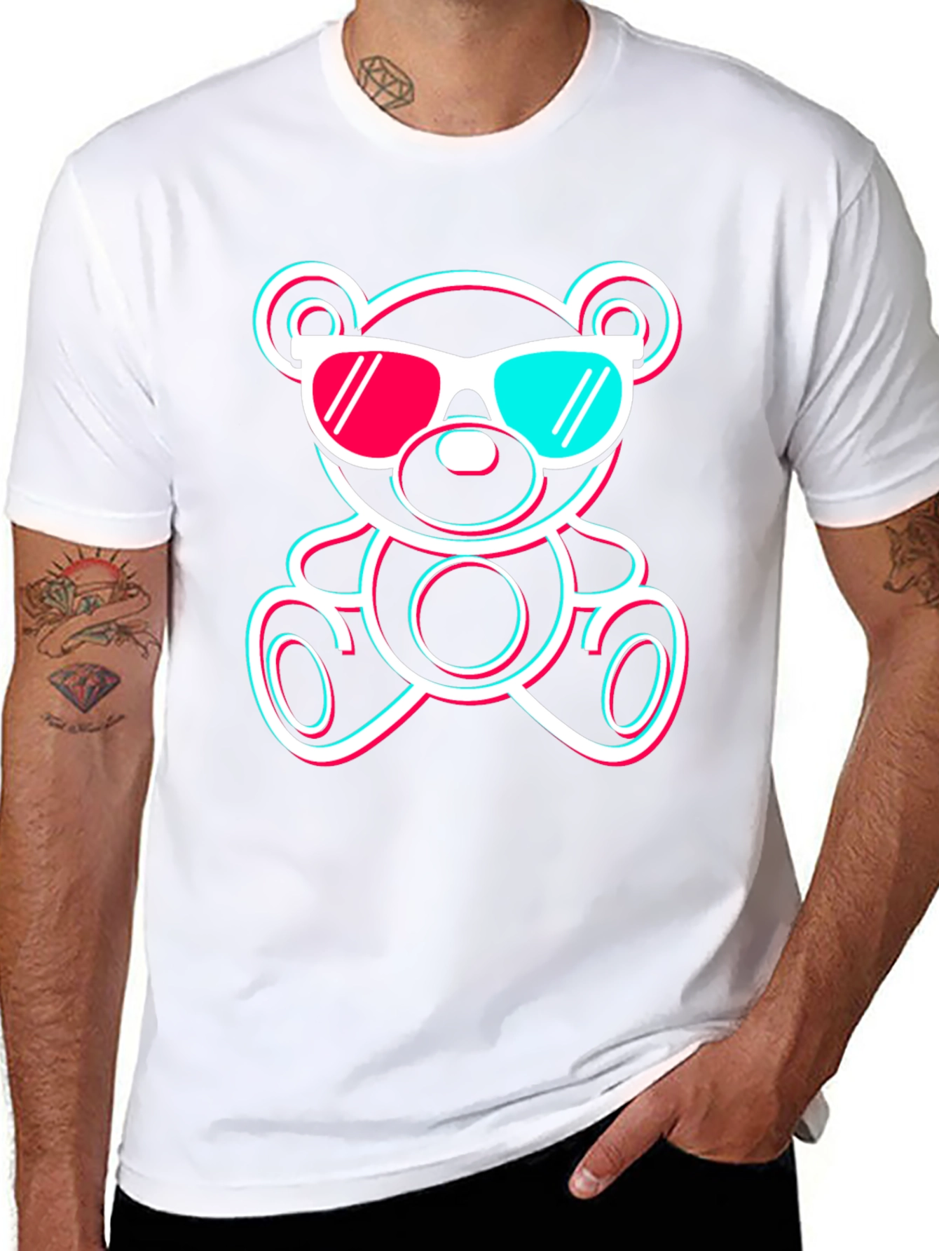 Cool Bear T-Shirt - Stylish Graphic Tee
