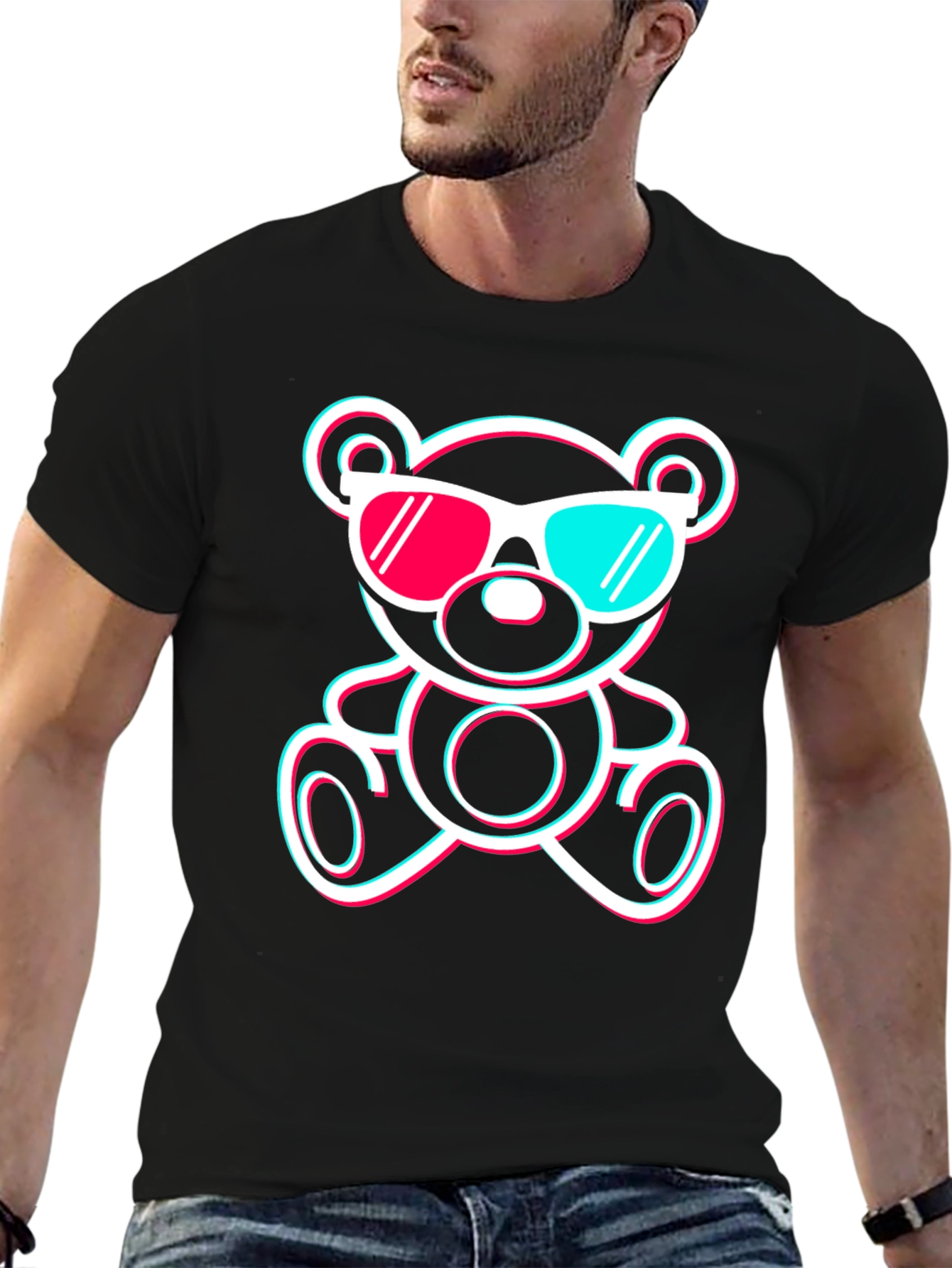 Cool Bear T-Shirt - Stylish Graphic Tee