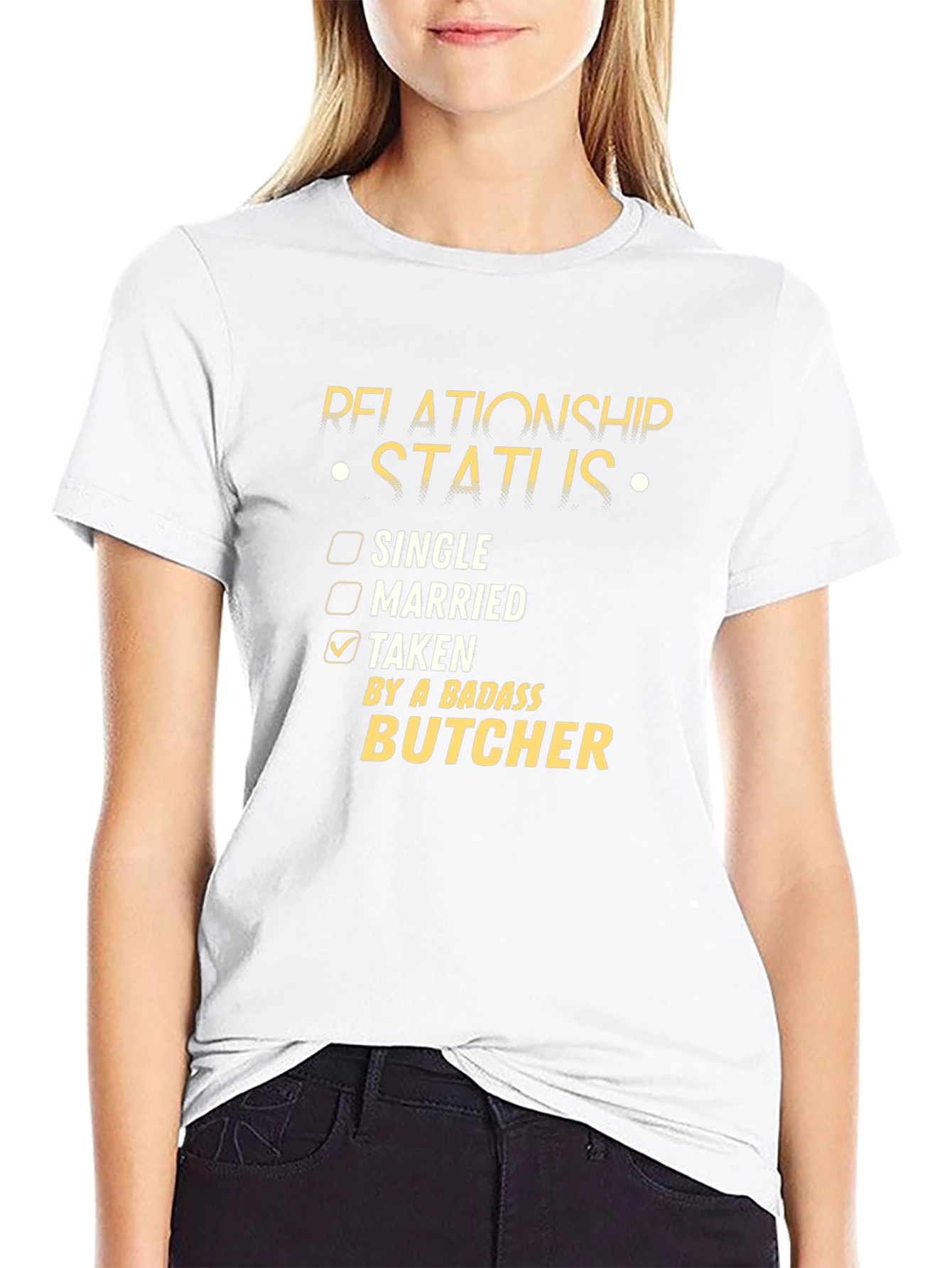 Taken By a Badass Butcher T-Shirt
