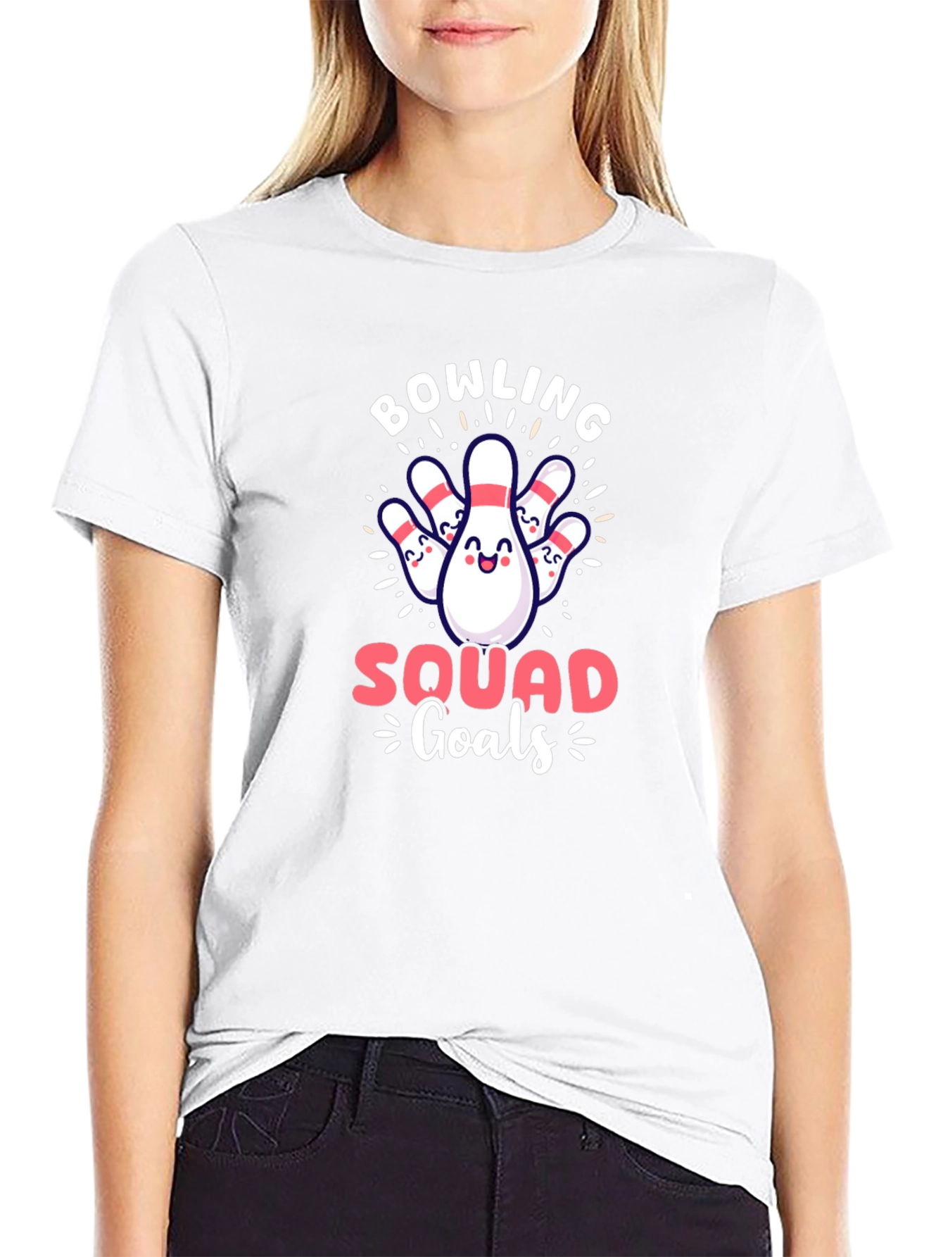 Bowling Squad Goals Graphic T-Shirt