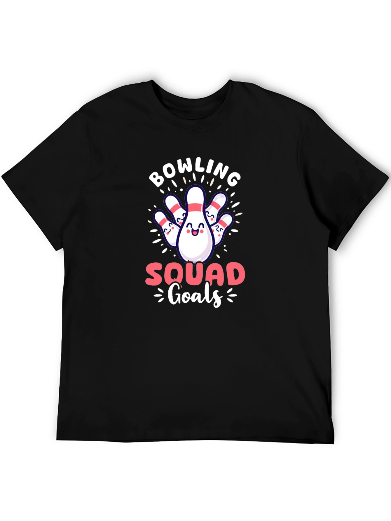 Bowling Squad Goals Graphic T-Shirt