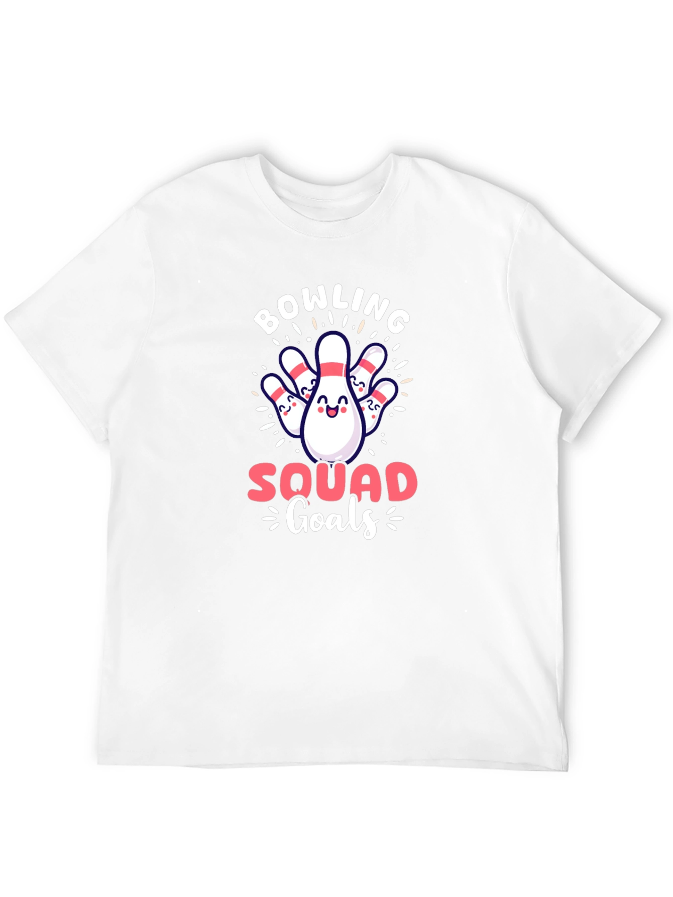 Bowling Squad Goals Graphic T-Shirt