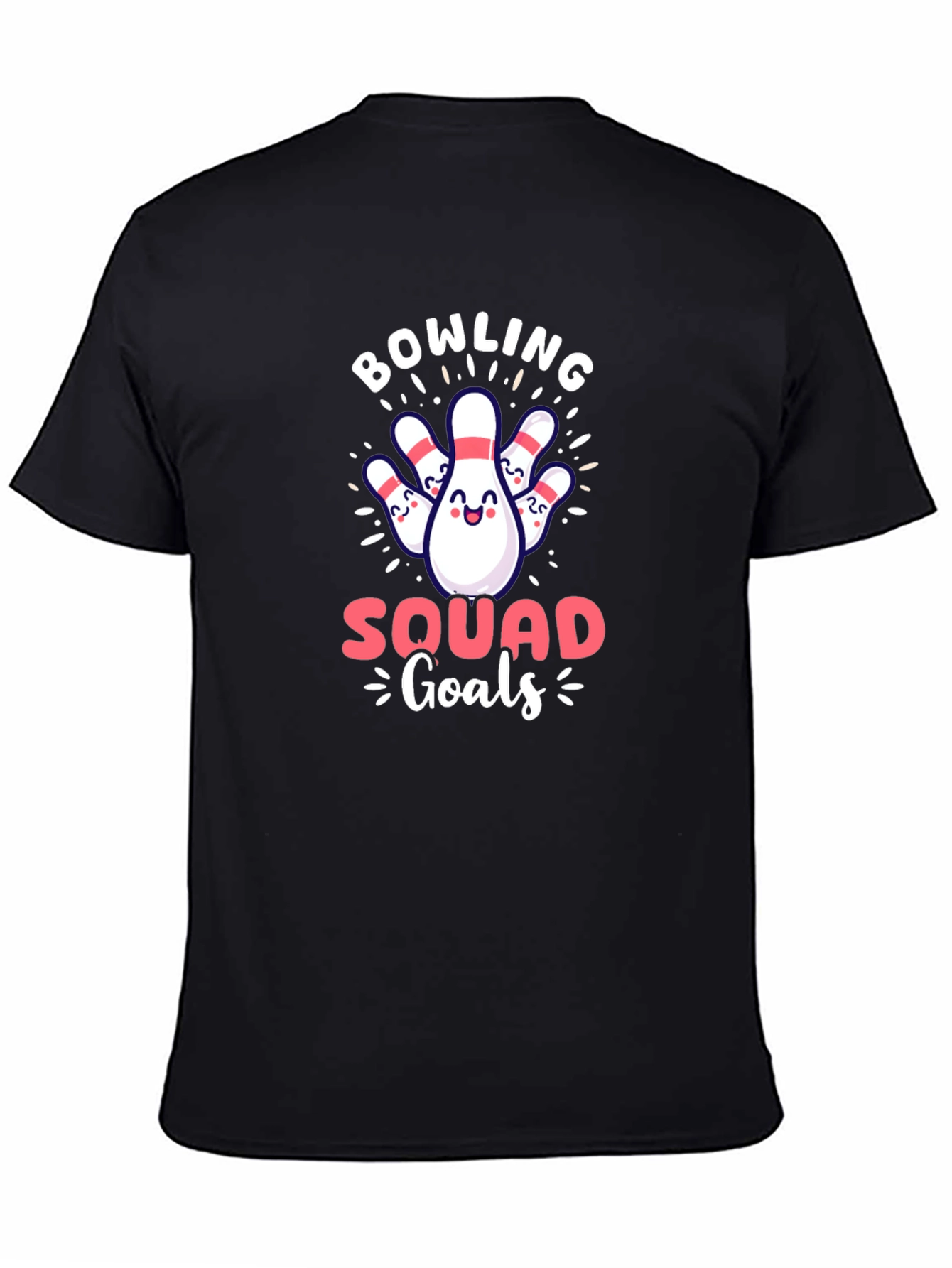 Bowling Squad Goals Graphic T-Shirt