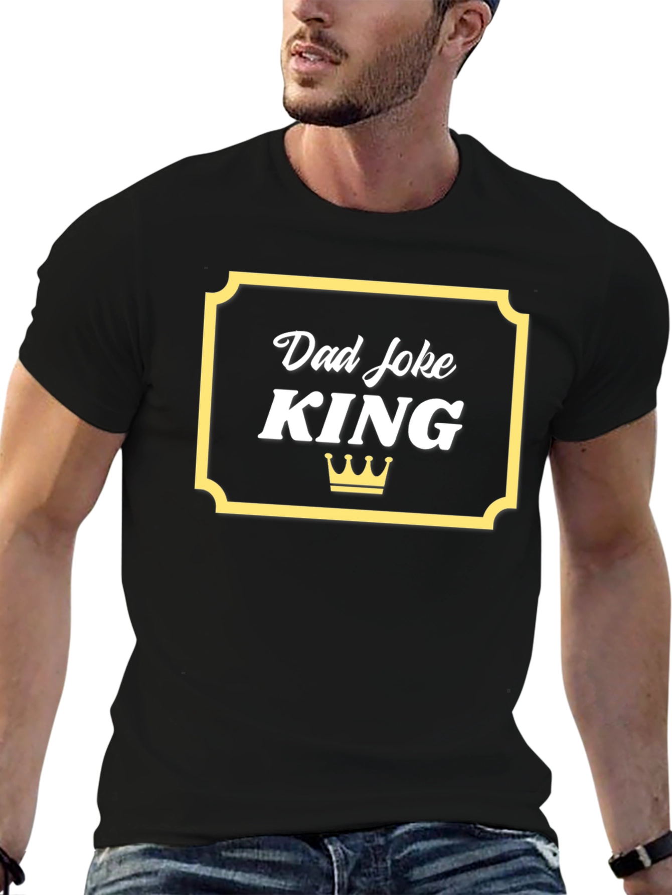 Dad Joke King T-Shirt - Funny Fathers Day Gift