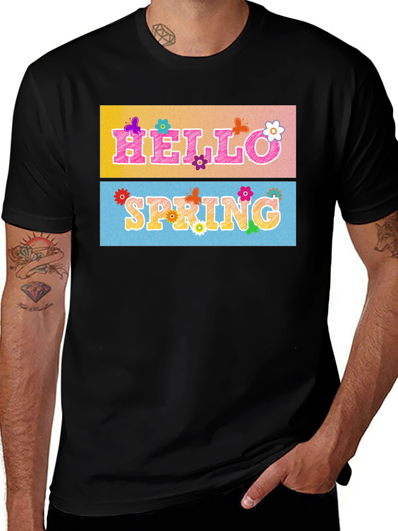 Hello Spring Graphic Tee