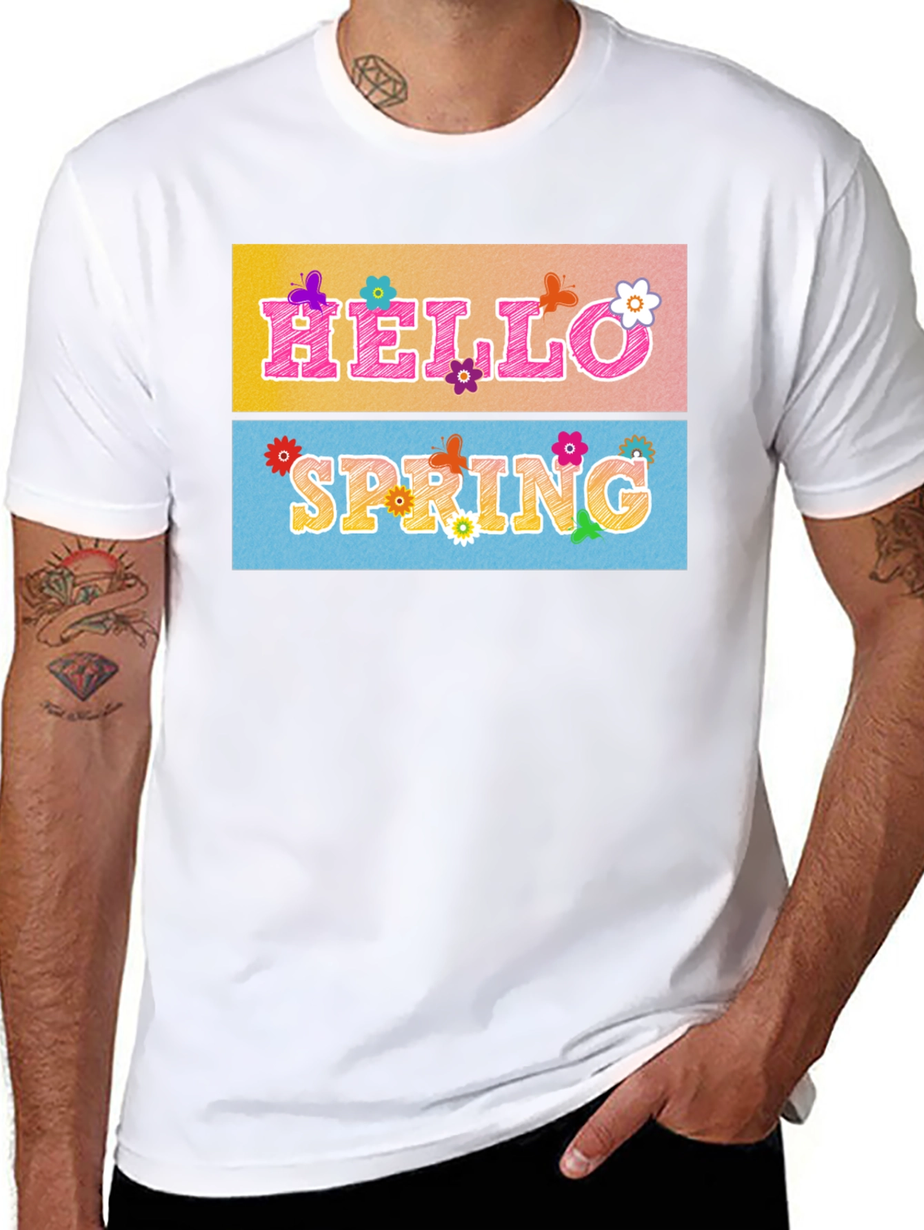 Hello Spring Graphic Tee