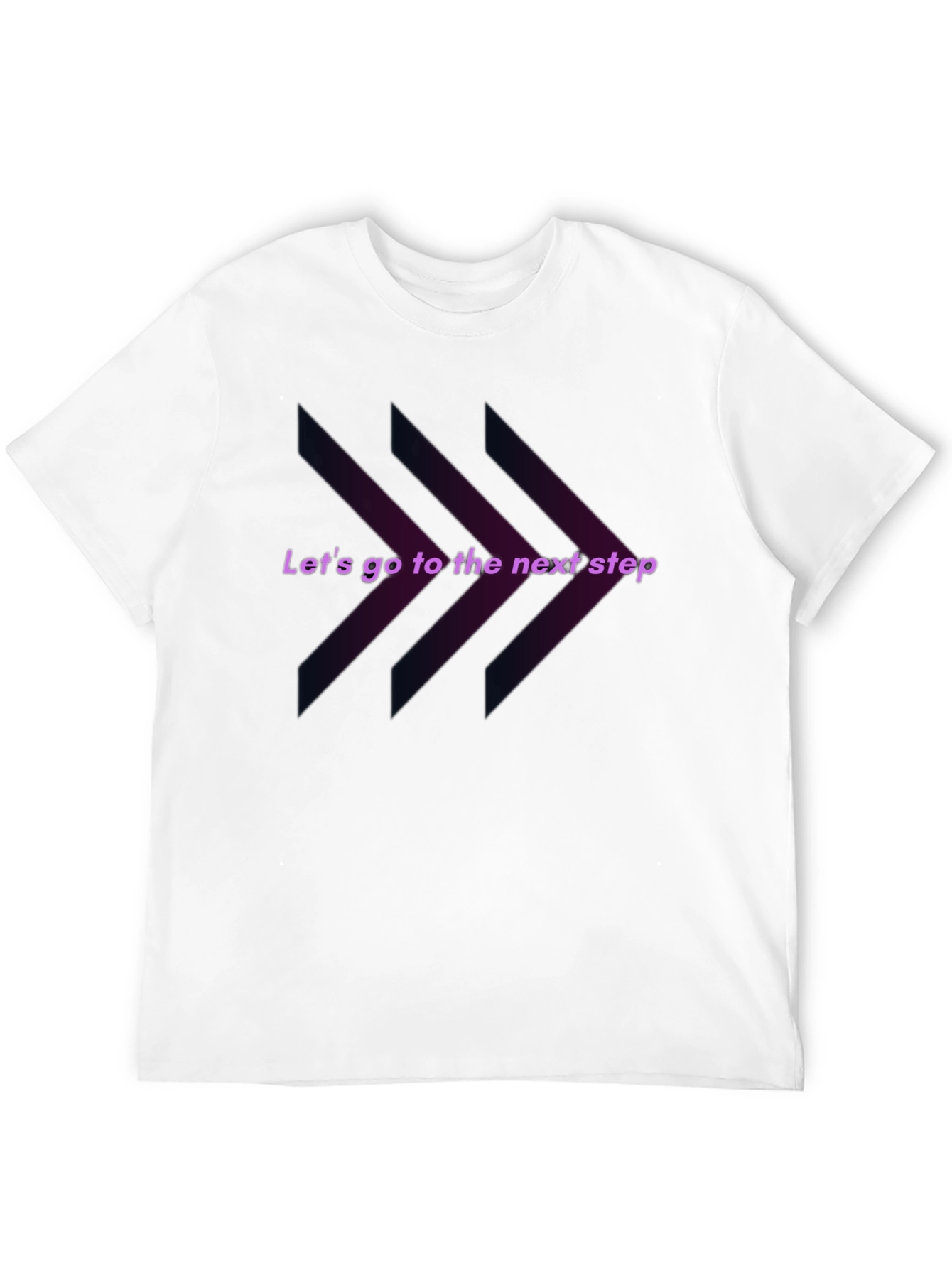 Next Step Graphic Tee - Black