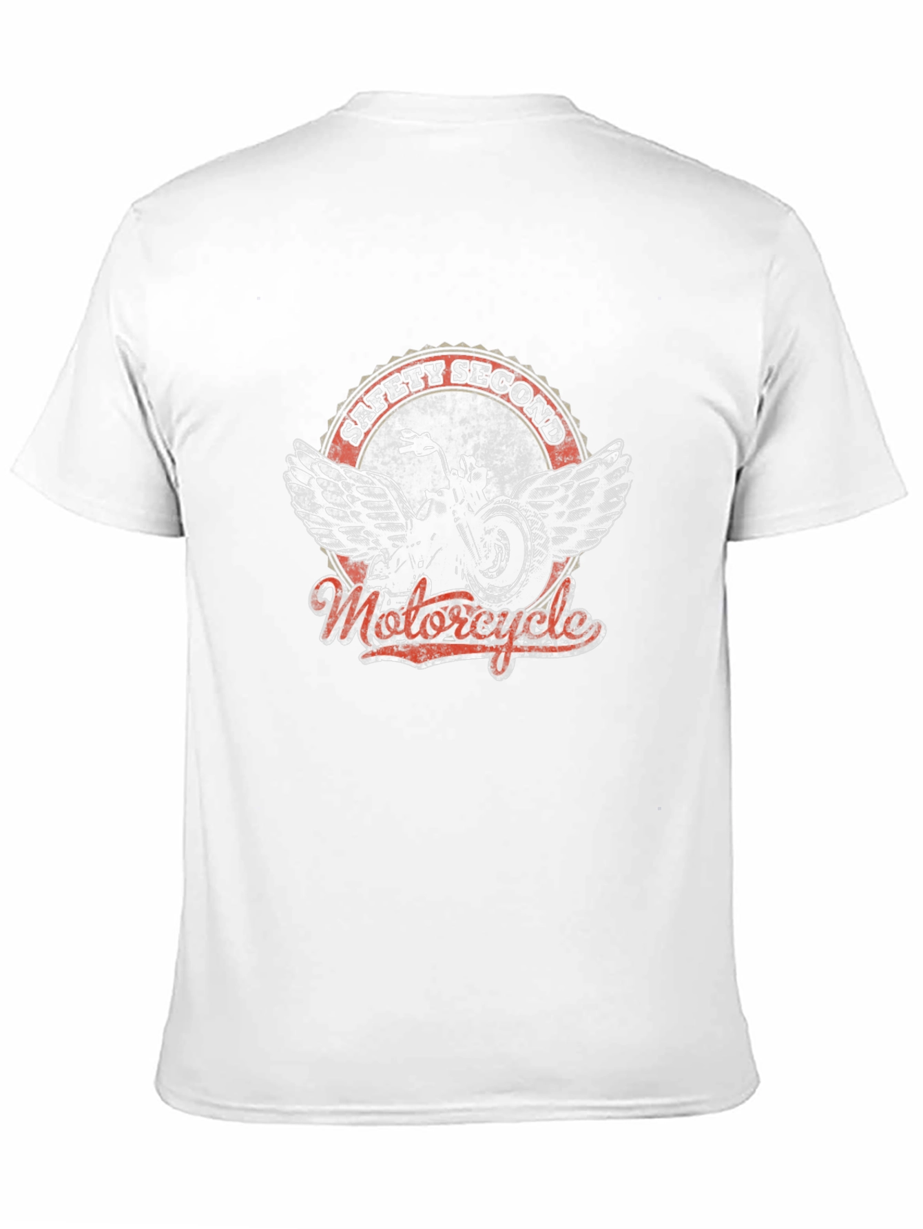 Safety Second Motorcycle Graphic T-Shirt