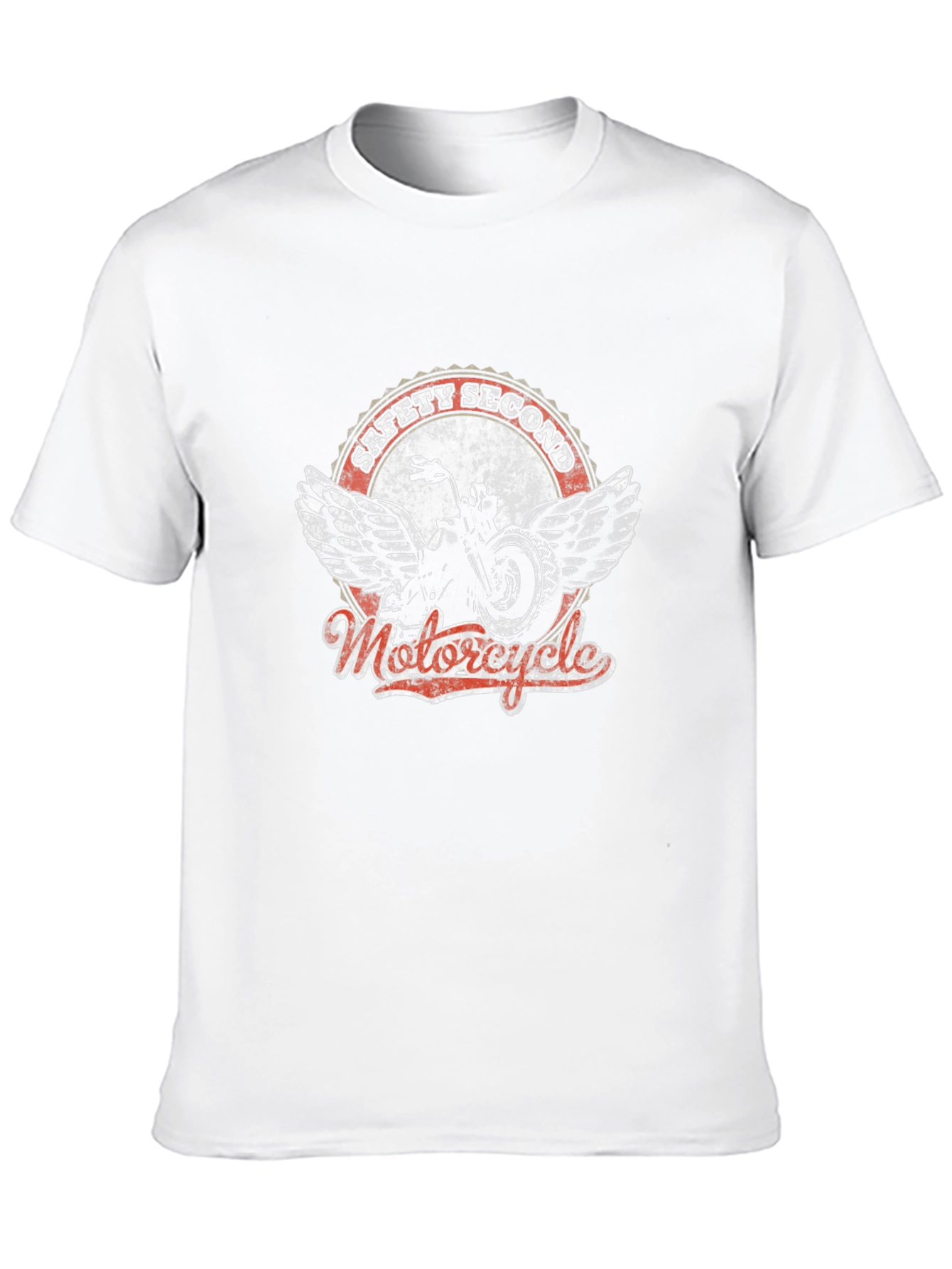 Safety Second Motorcycle Graphic T-Shirt