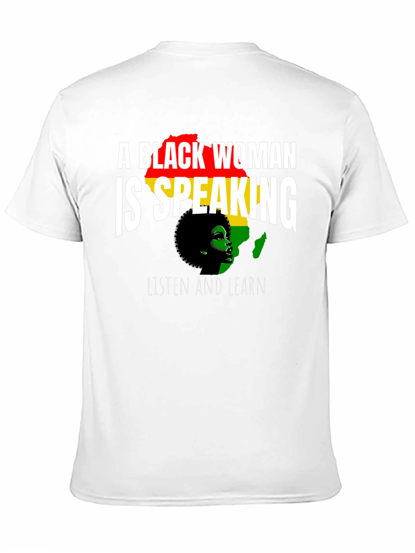 A Black Woman is Speaking T-Shirt