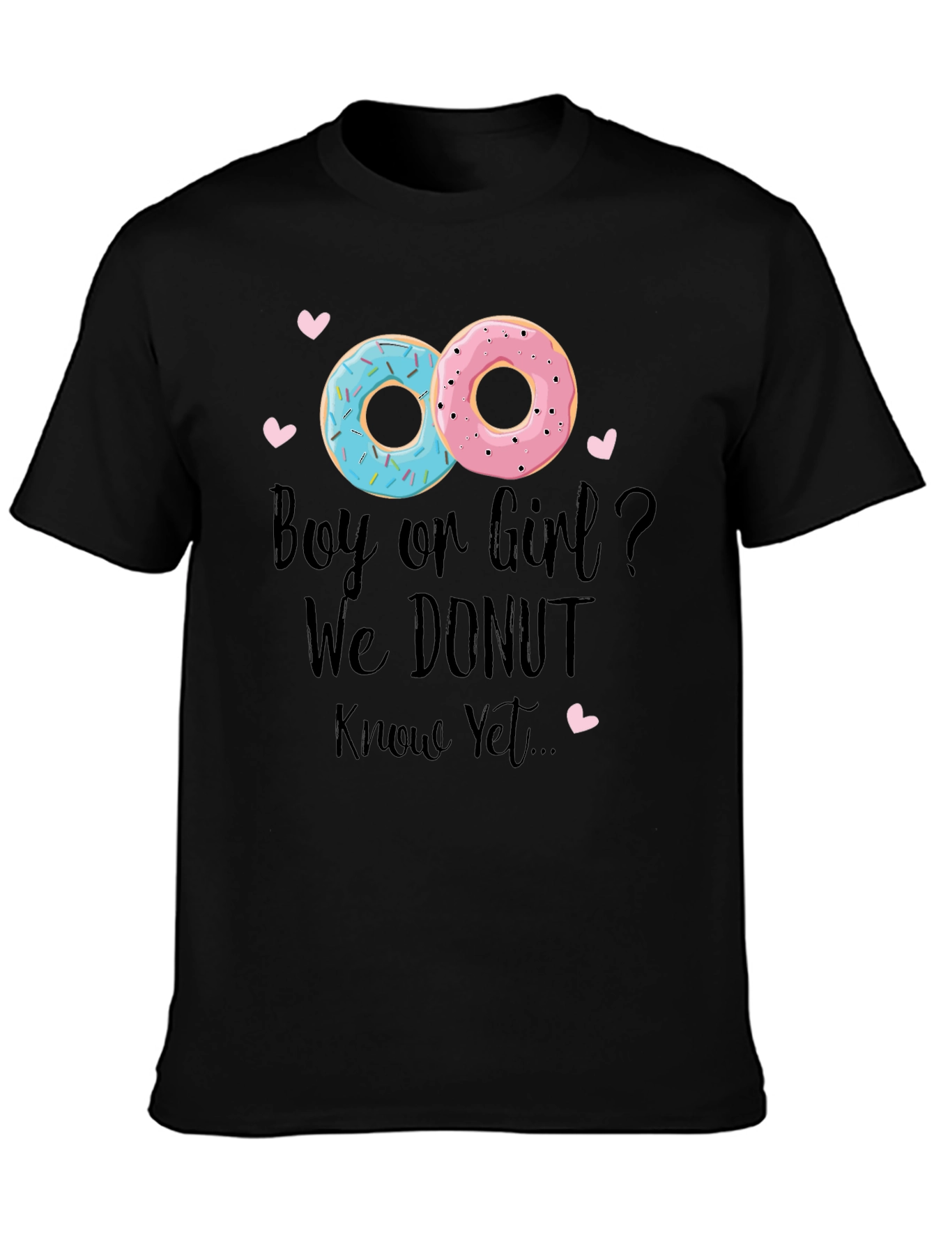 Gender Reveal We DONUT Know T-Shirt