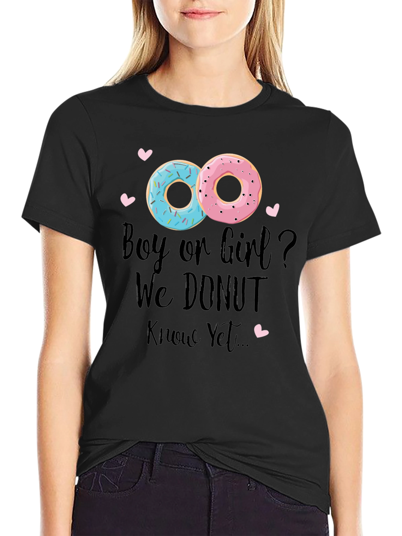Gender Reveal We DONUT Know T-Shirt