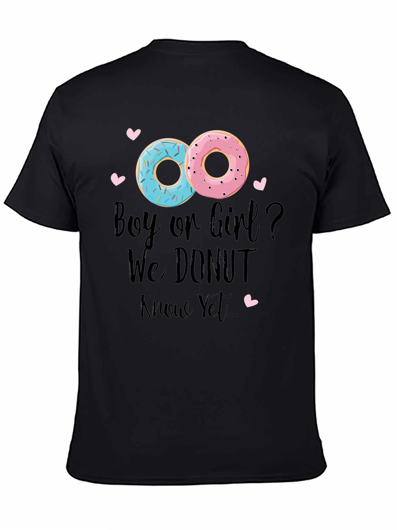 Gender Reveal We DONUT Know T-Shirt