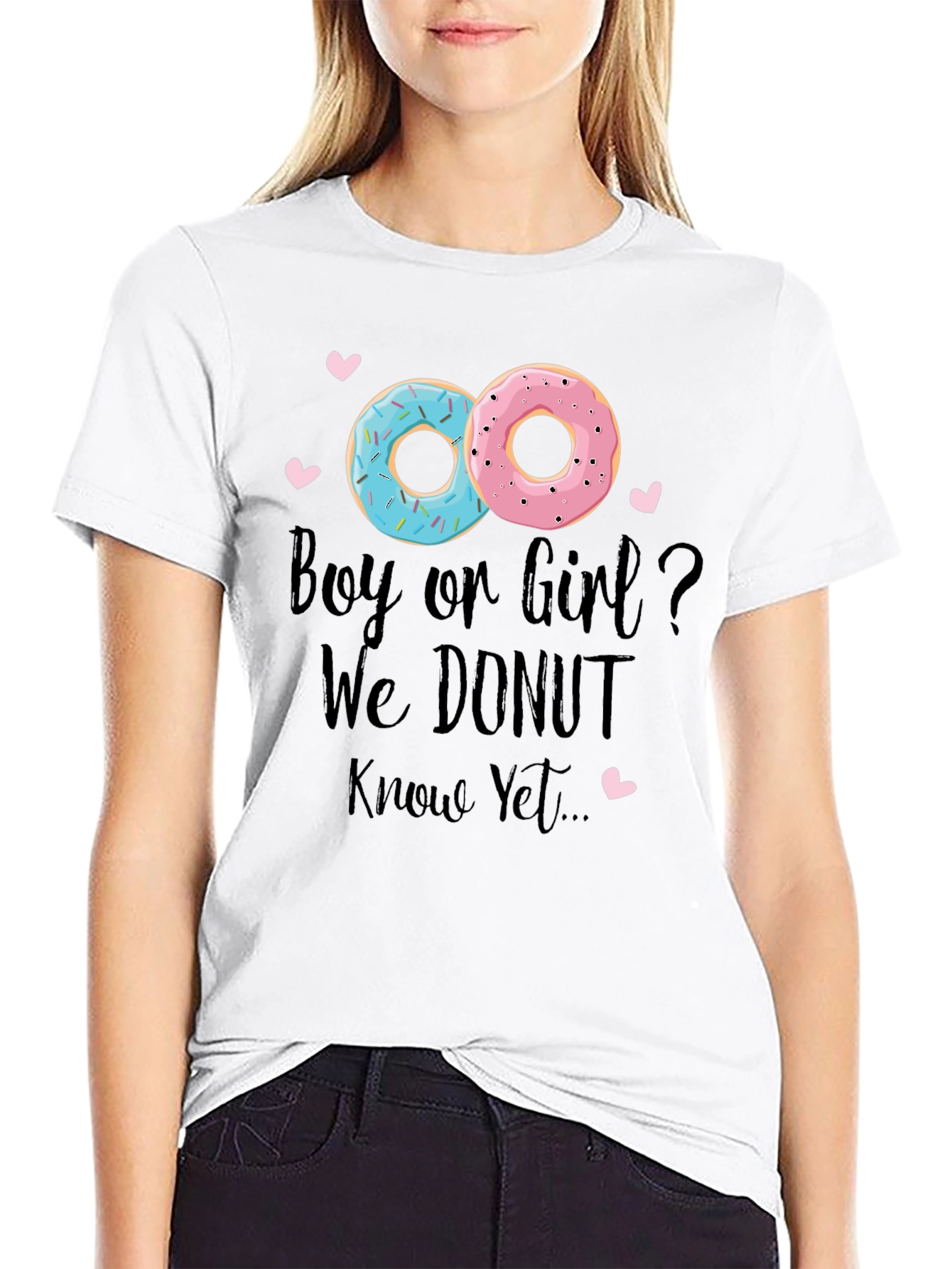 Gender Reveal We DONUT Know T-Shirt