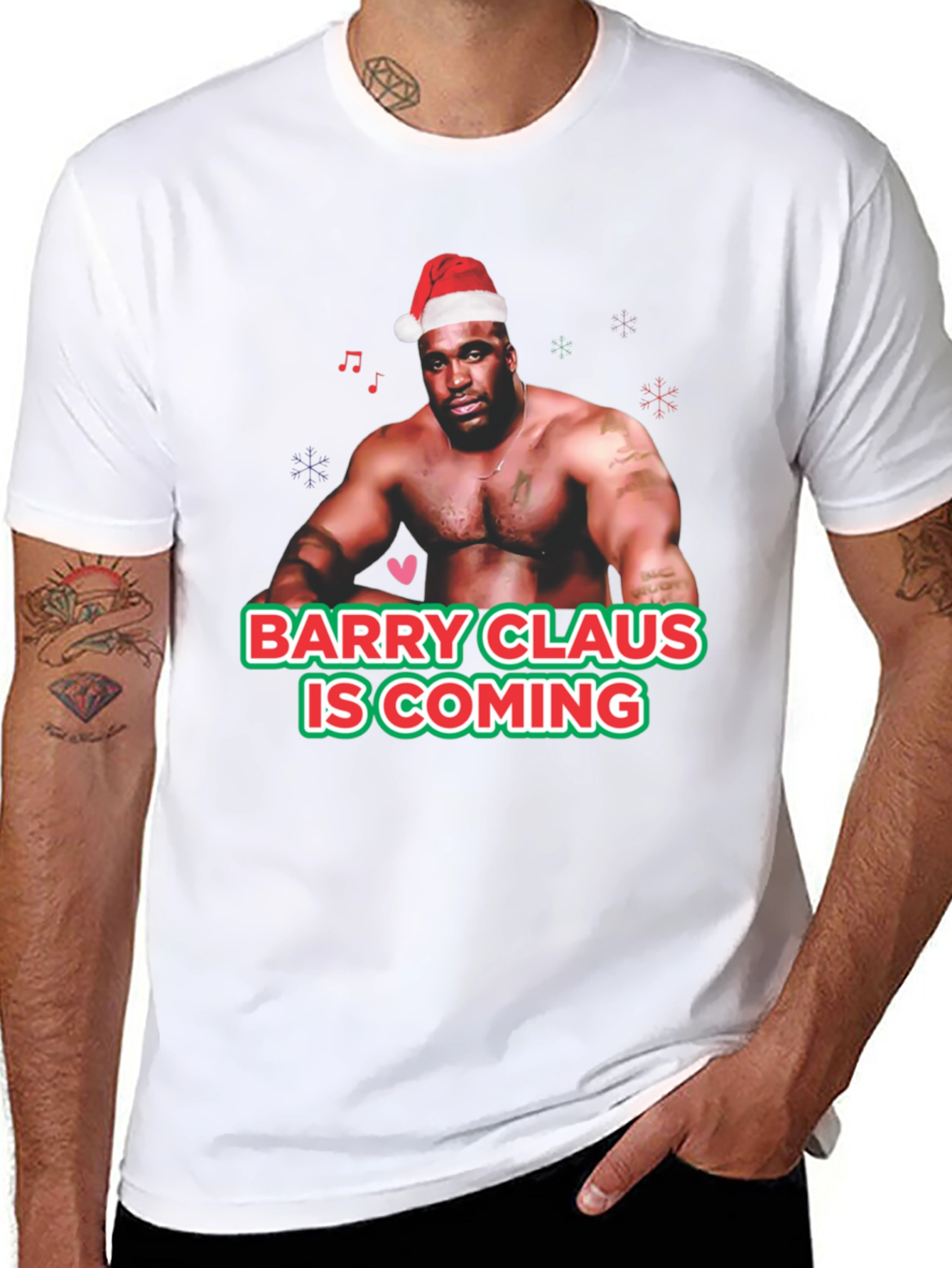 Barry Claus T-Shirt - Christmas Fun