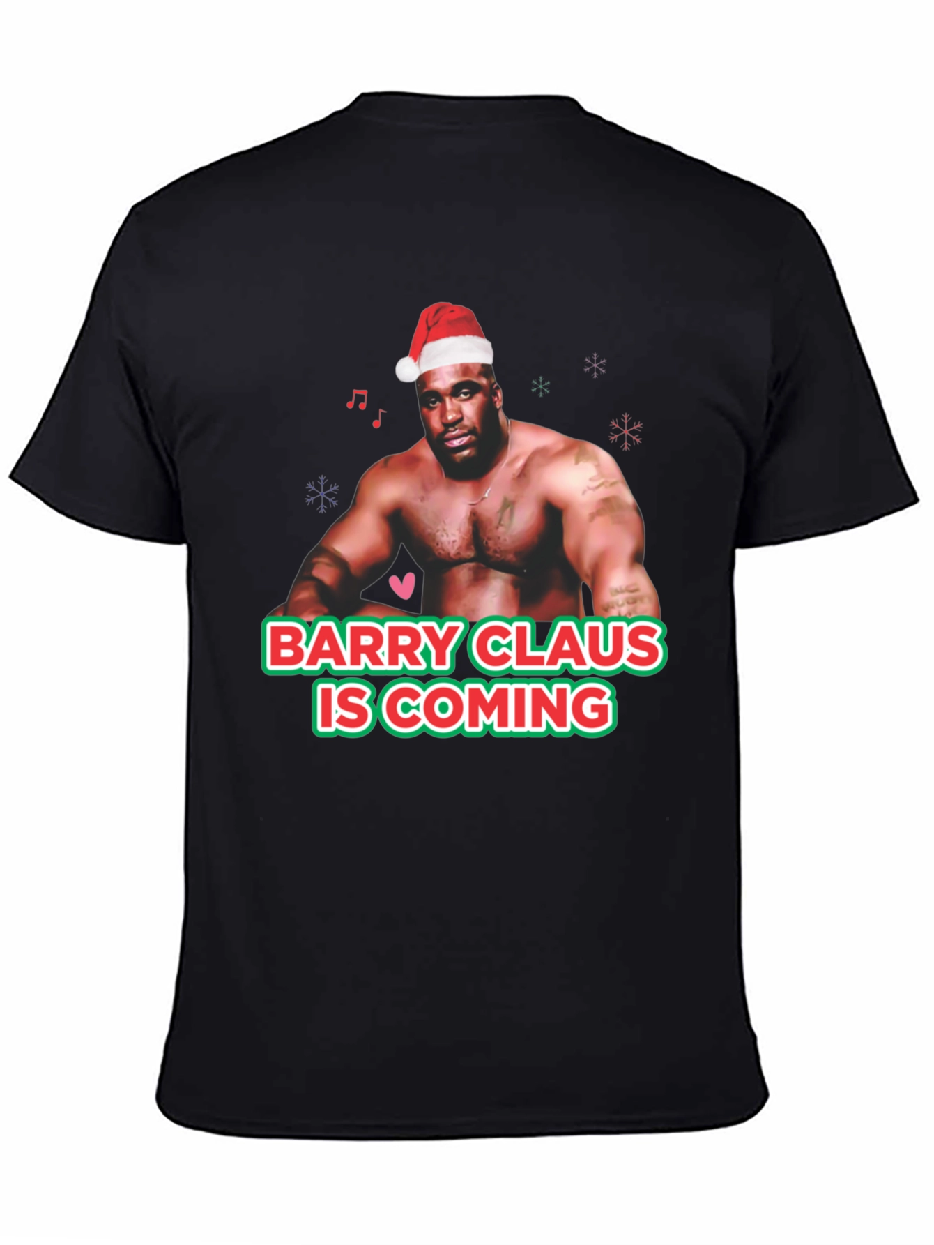 Barry Claus T-Shirt - Christmas Fun
