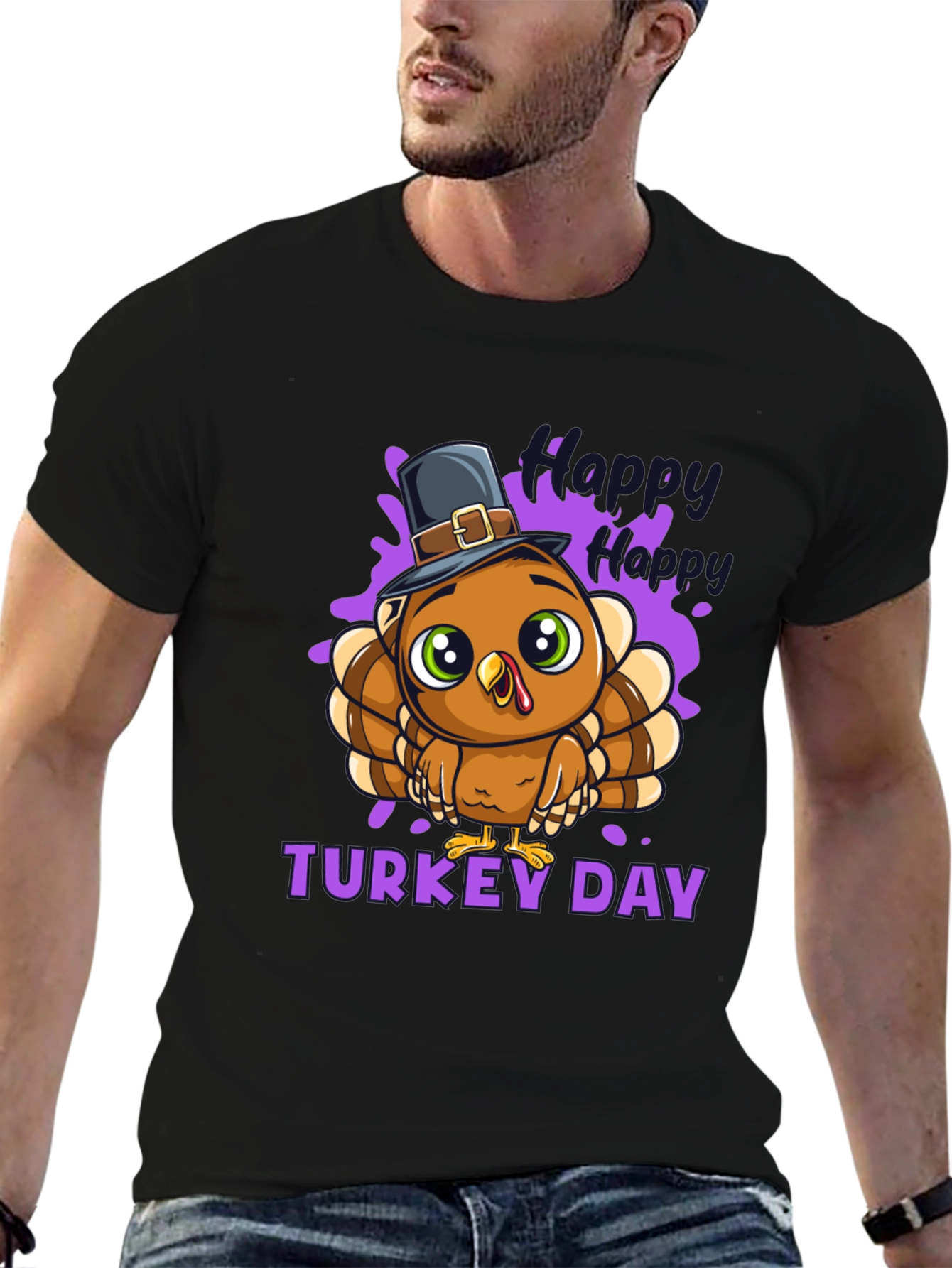 Happy Turkey Day Thanksgiving T-Shirt