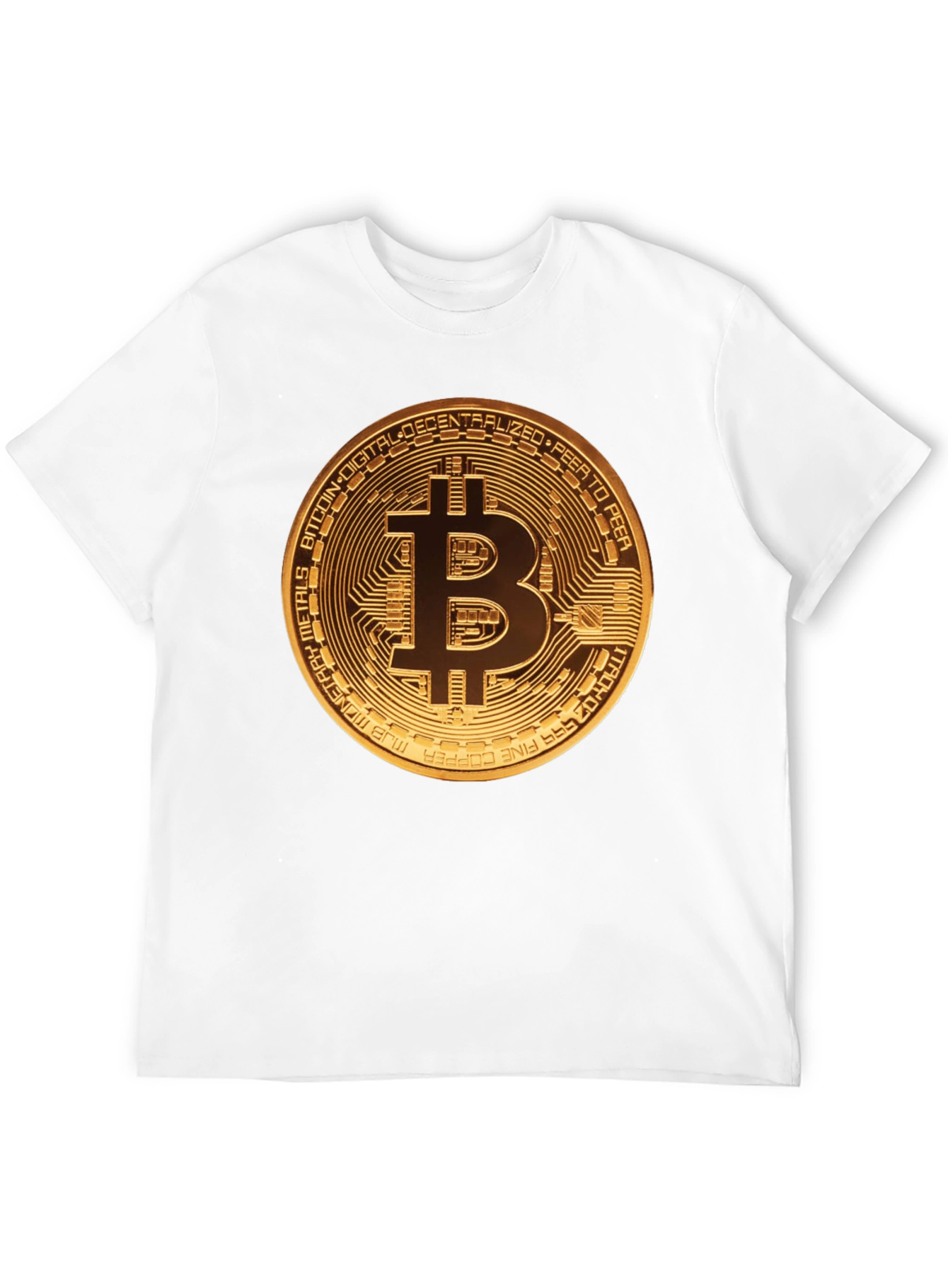 Bitcoin Graphic Tee - Crypto Enthusiast T-Shirt
