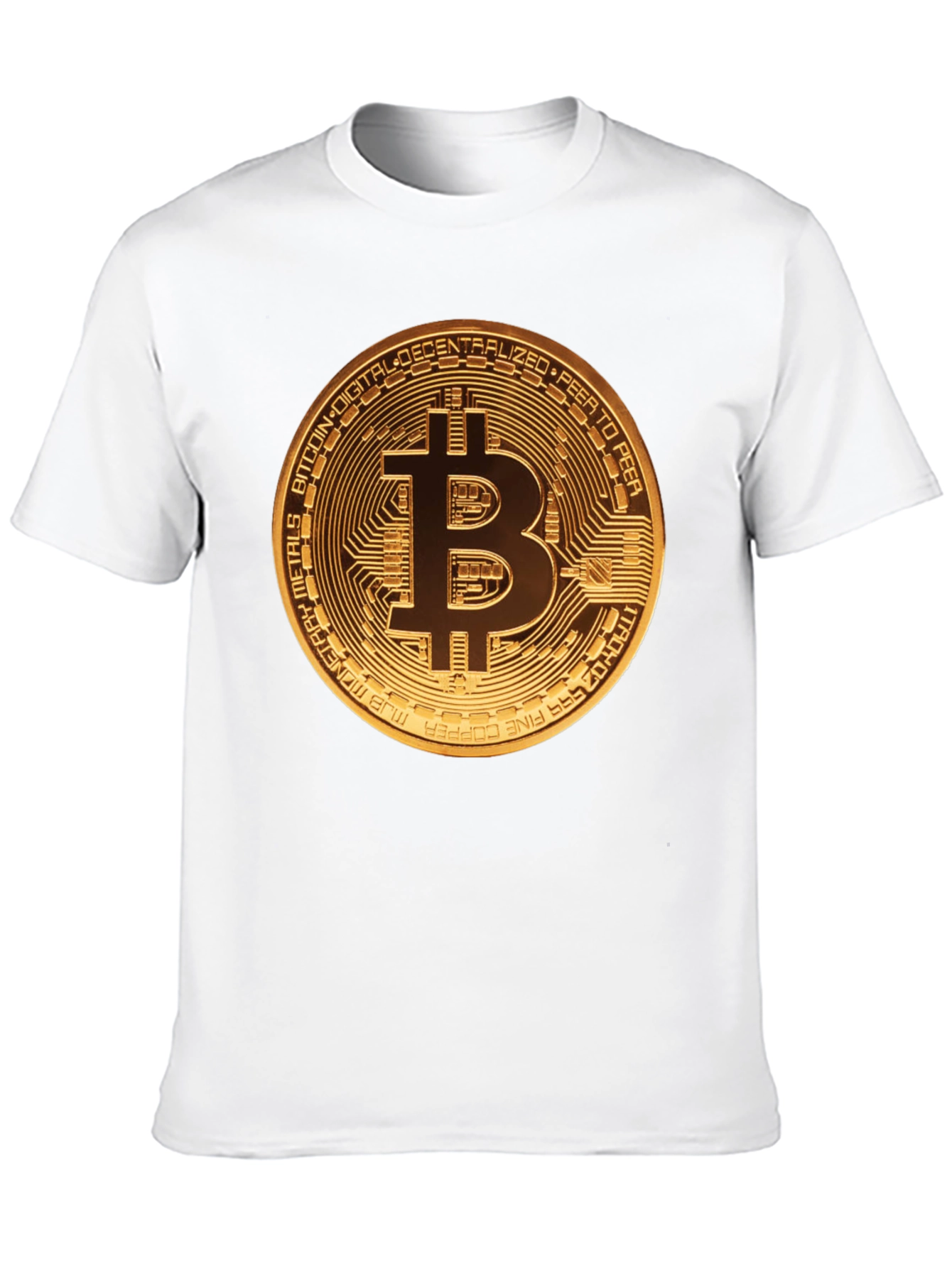 Bitcoin Graphic Tee - Crypto Enthusiast T-Shirt