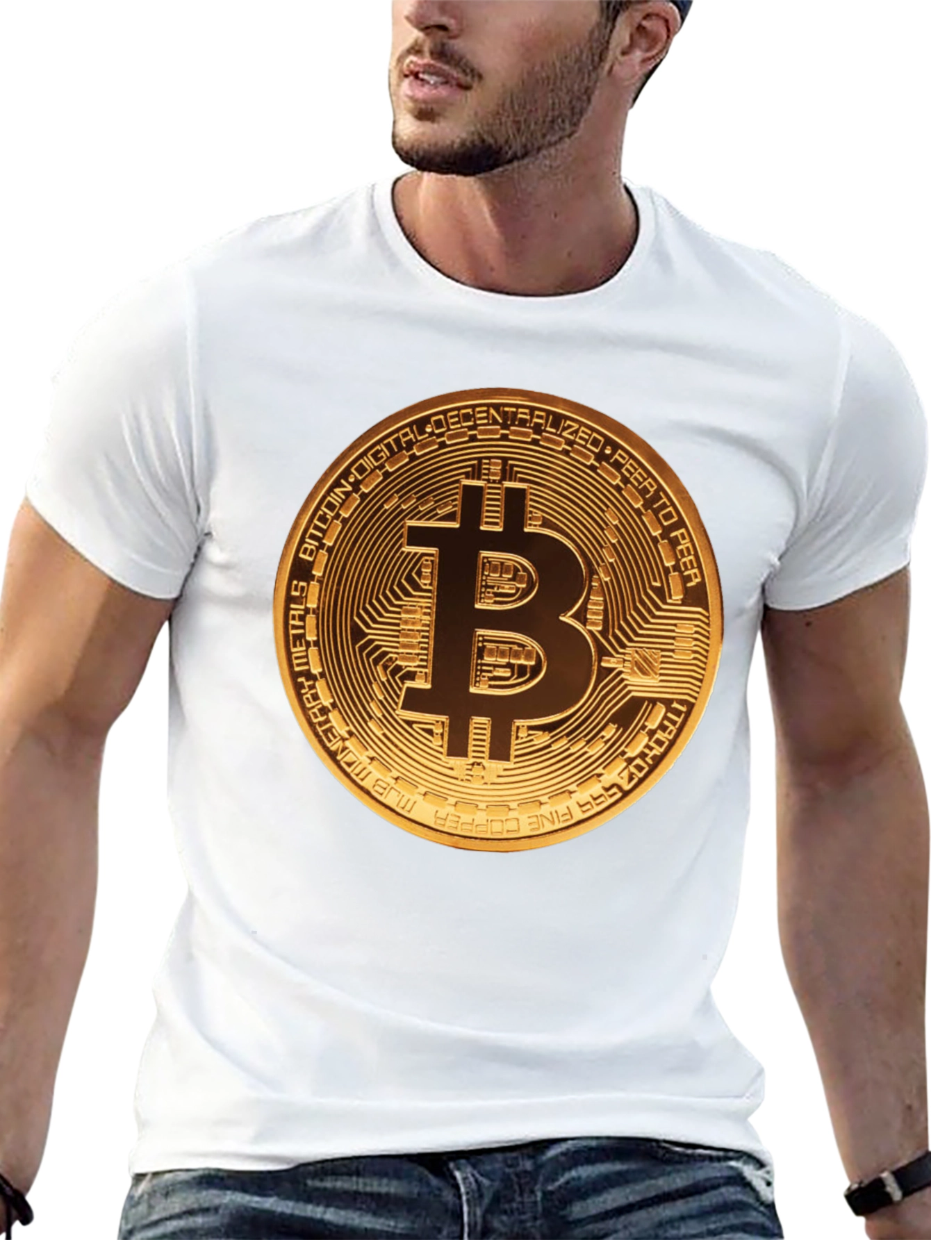 Bitcoin Graphic Tee - Crypto Enthusiast T-Shirt