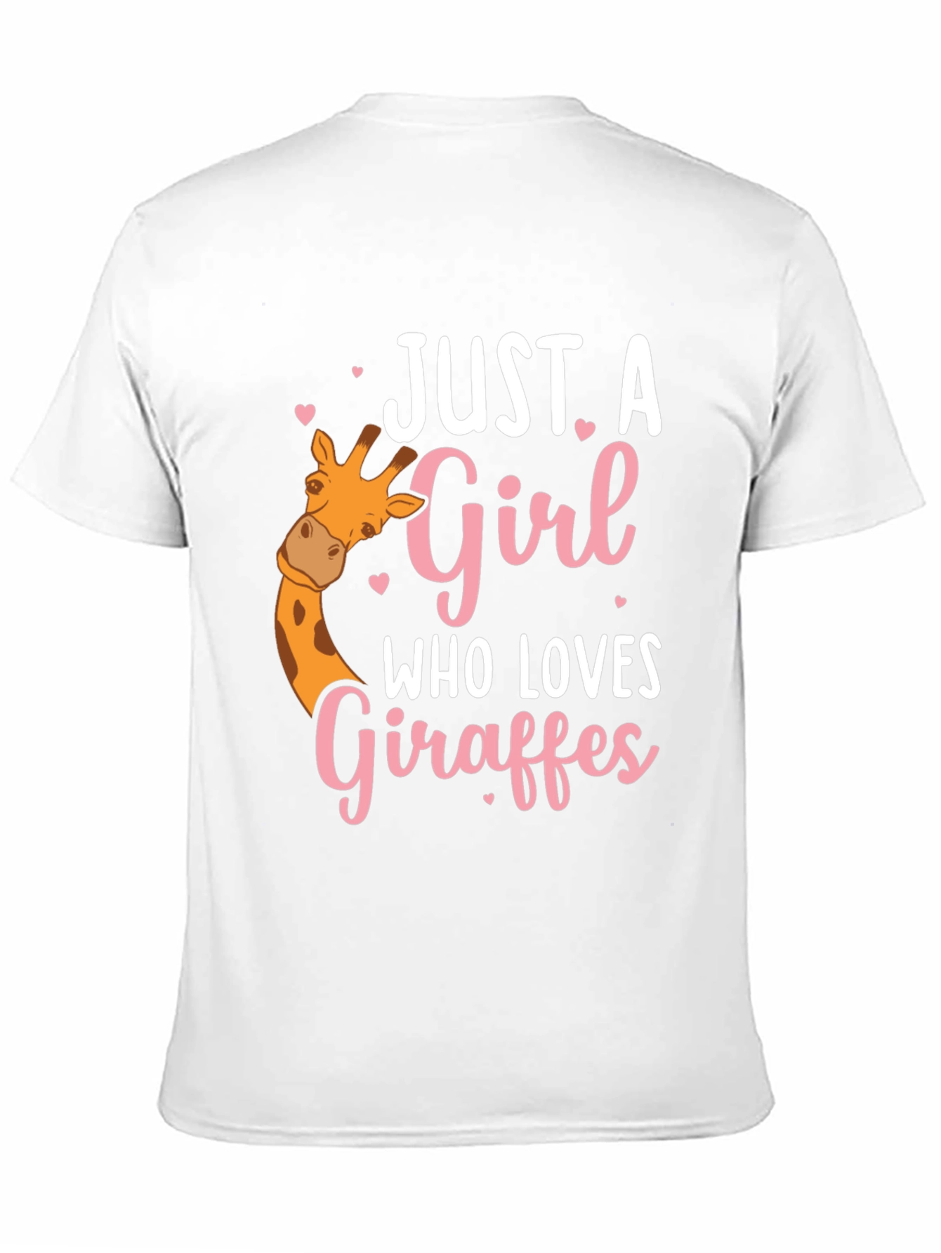 Giraffe Lover T-Shirt - Cute Giraffe Girl Tee