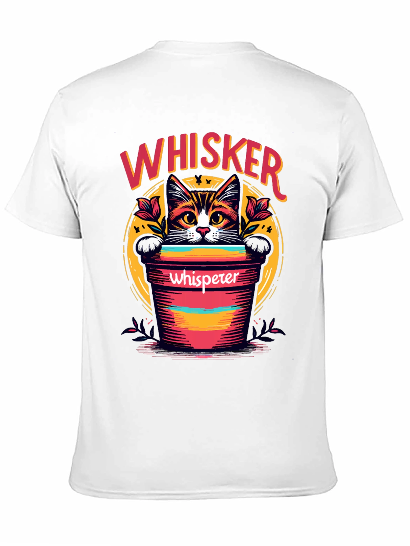Whisker Whisperer Cat Graphic Tee - Unisex