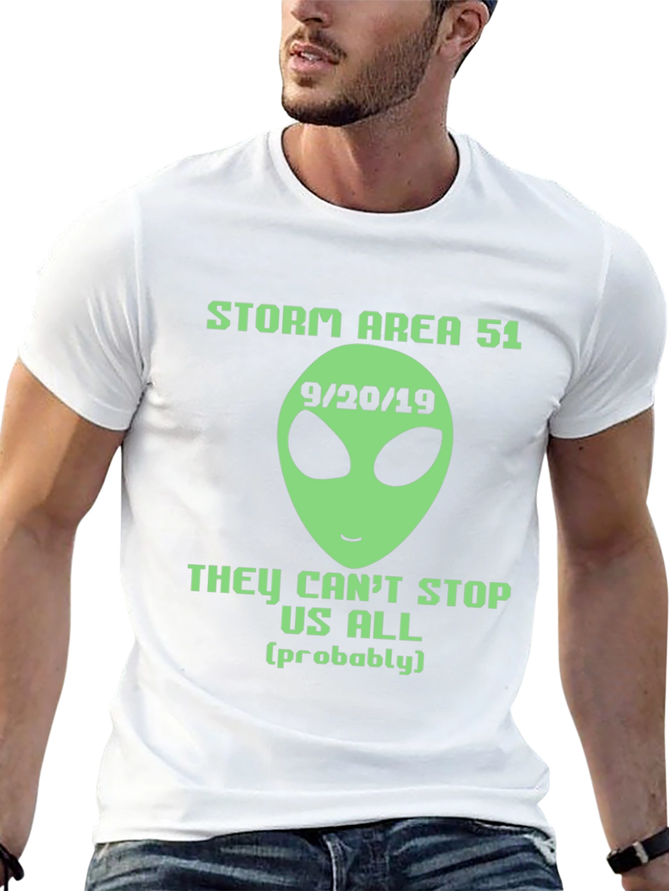 Storm Area 51 Alien Graphic Tee