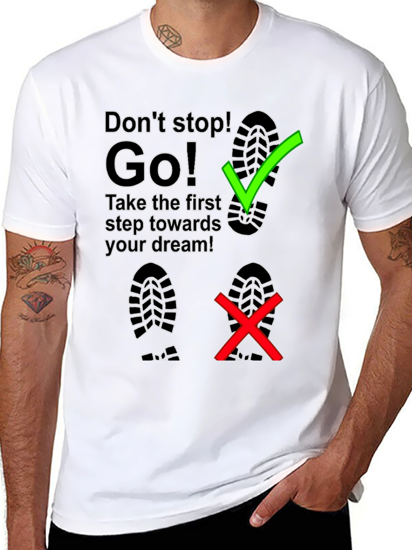 Dont Stop Go! Graphic Tee