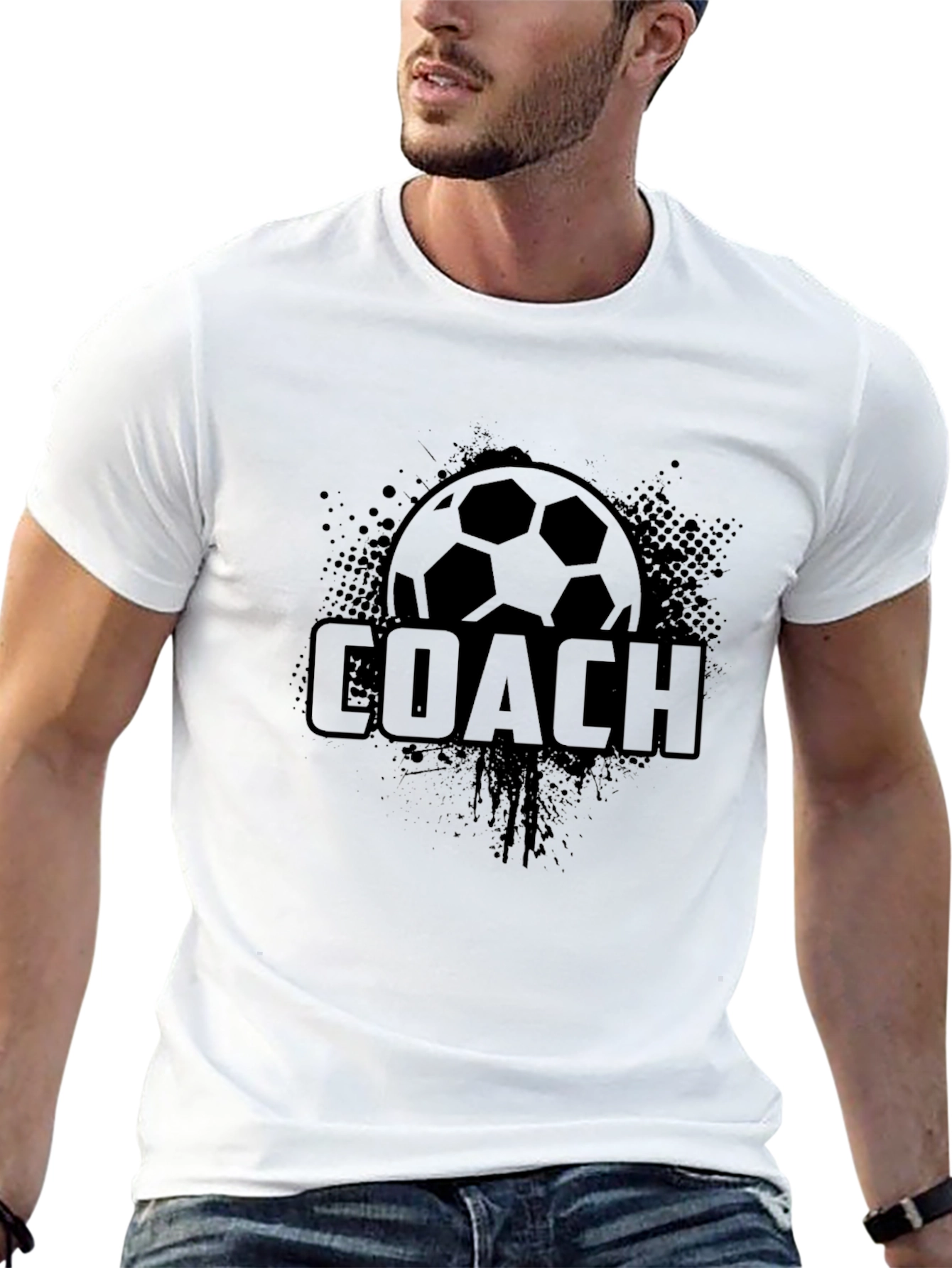Soccer Coach T-Shirt - Sports Fan Apparel