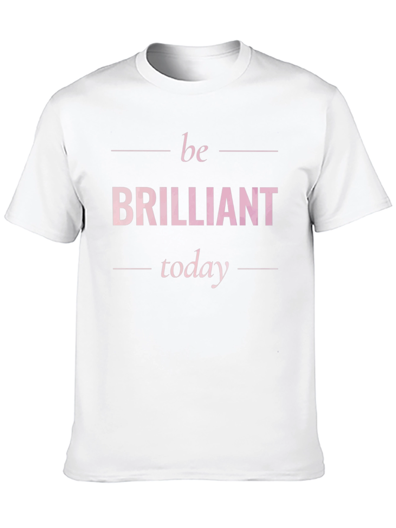 Be Brilliant Today Graphic Tee - Black T-Shirt