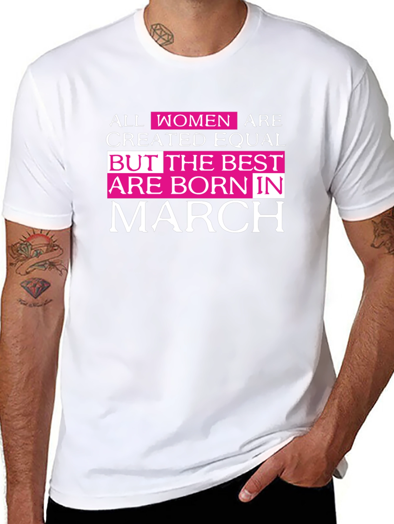 Best Women Born In March Graphic Tee