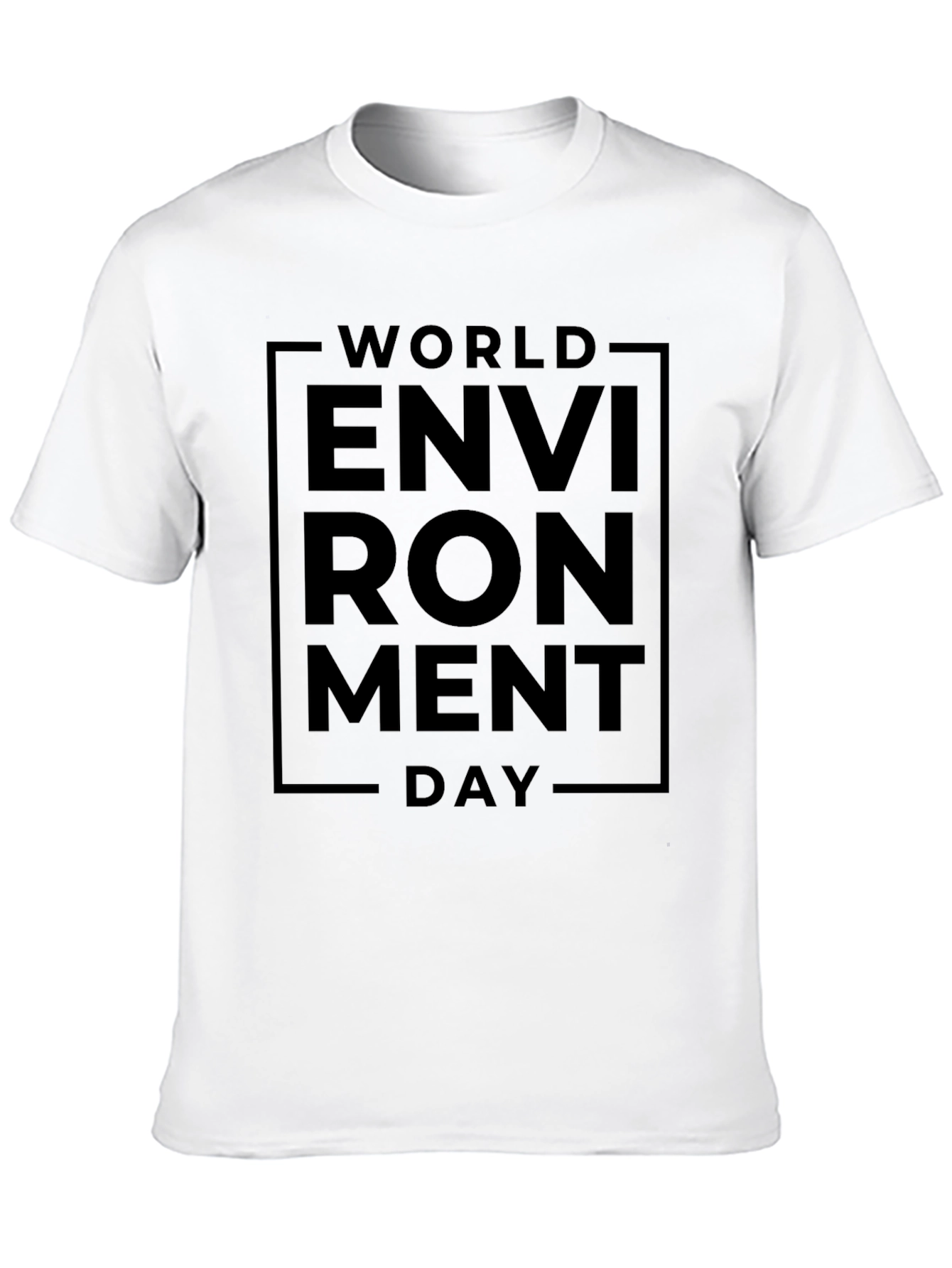 World Environment Day Black T-Shirt