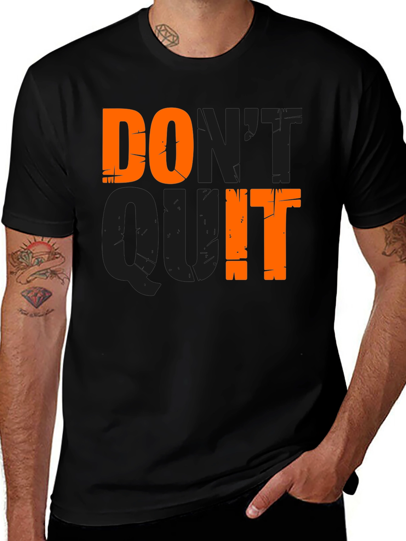 Dont Quit - Motivational Graphic T-Shirt