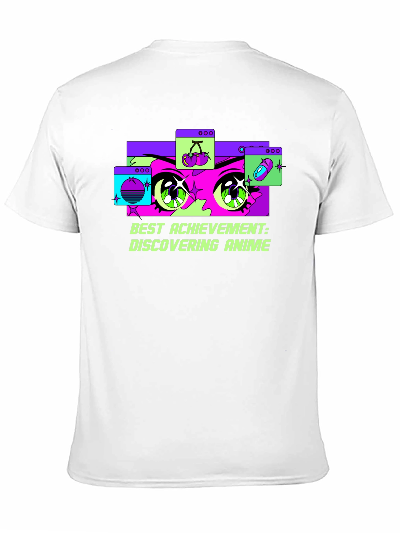 Anime Discovery Tee: Best Achievement Graphic T-Shirt