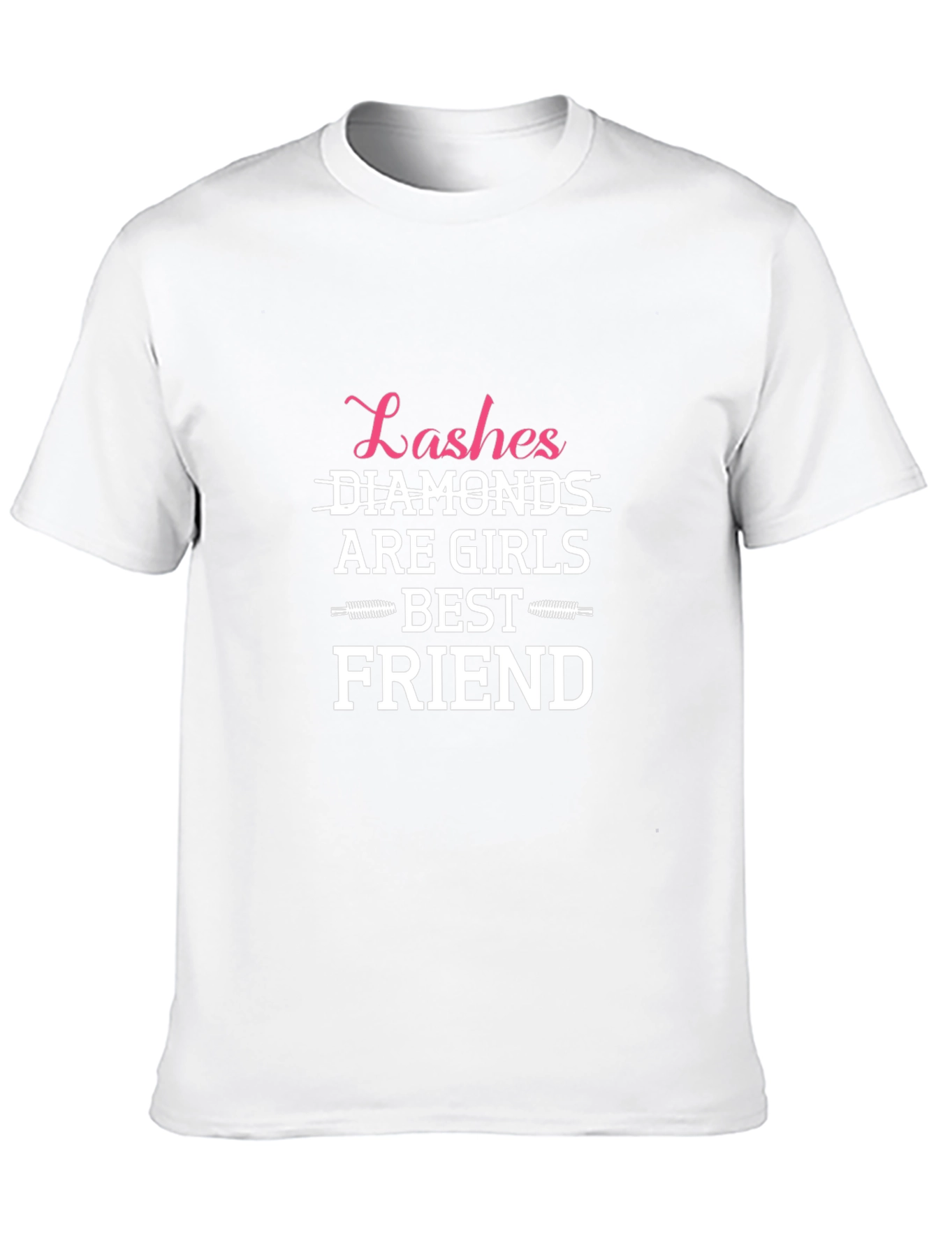 Lashes Are Girls Best Friend T-Shirt