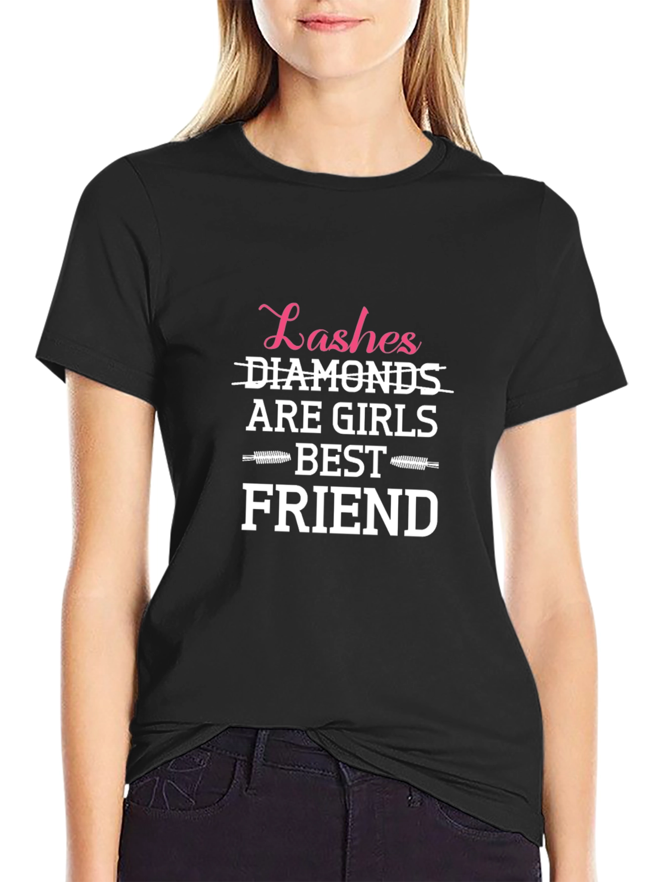 Lashes Are Girls Best Friend T-Shirt