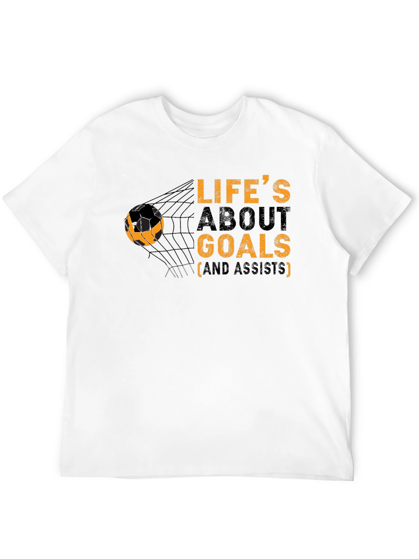 Lifes About Goals T-Shirt Soccer