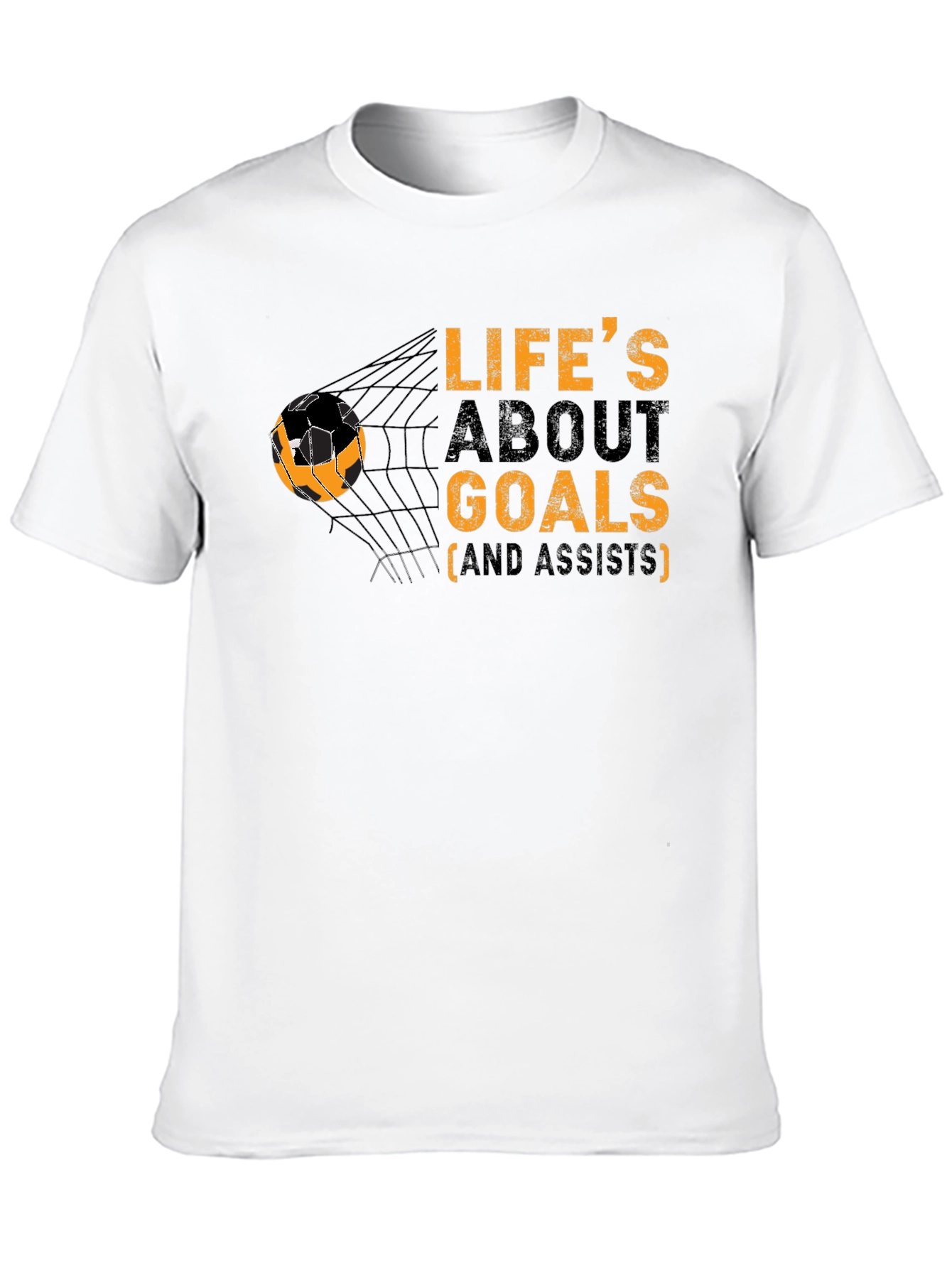 Lifes About Goals T-Shirt Soccer
