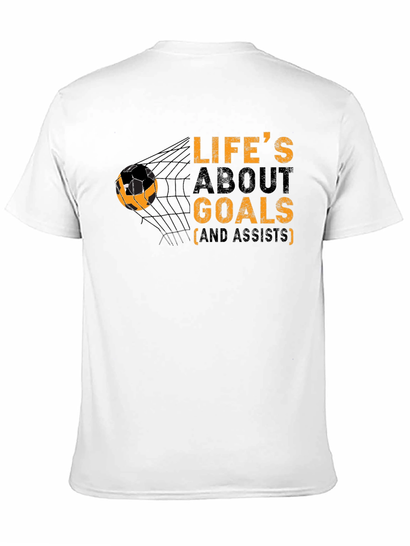 Lifes About Goals T-Shirt Soccer