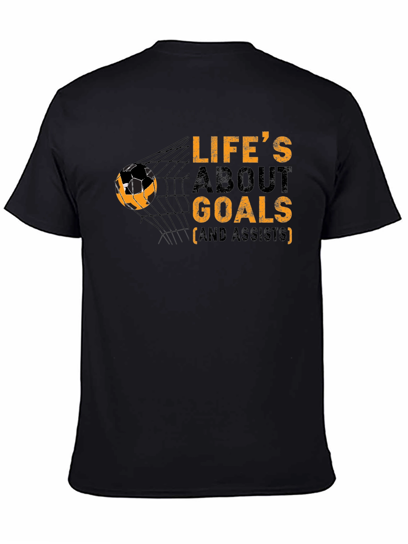 Lifes About Goals T-Shirt Soccer