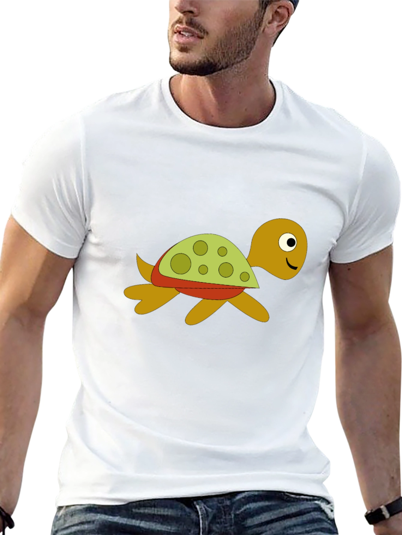 Turtle Graphic T-Shirt: Fun & Casual Style