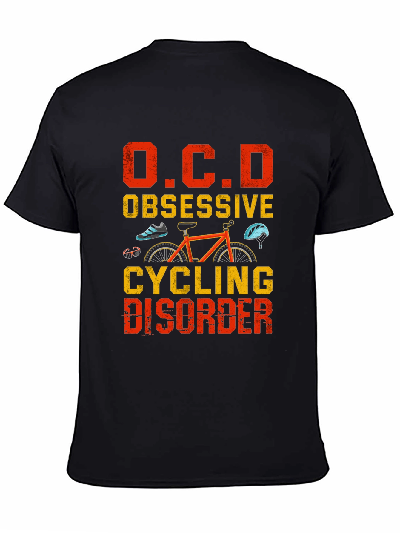 OCD Obsessive Cycling Disorder Graphic Tee