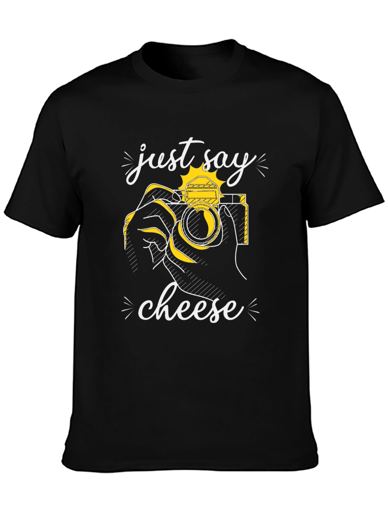 Just Say Cheese T-Shirt - Photographer Tee