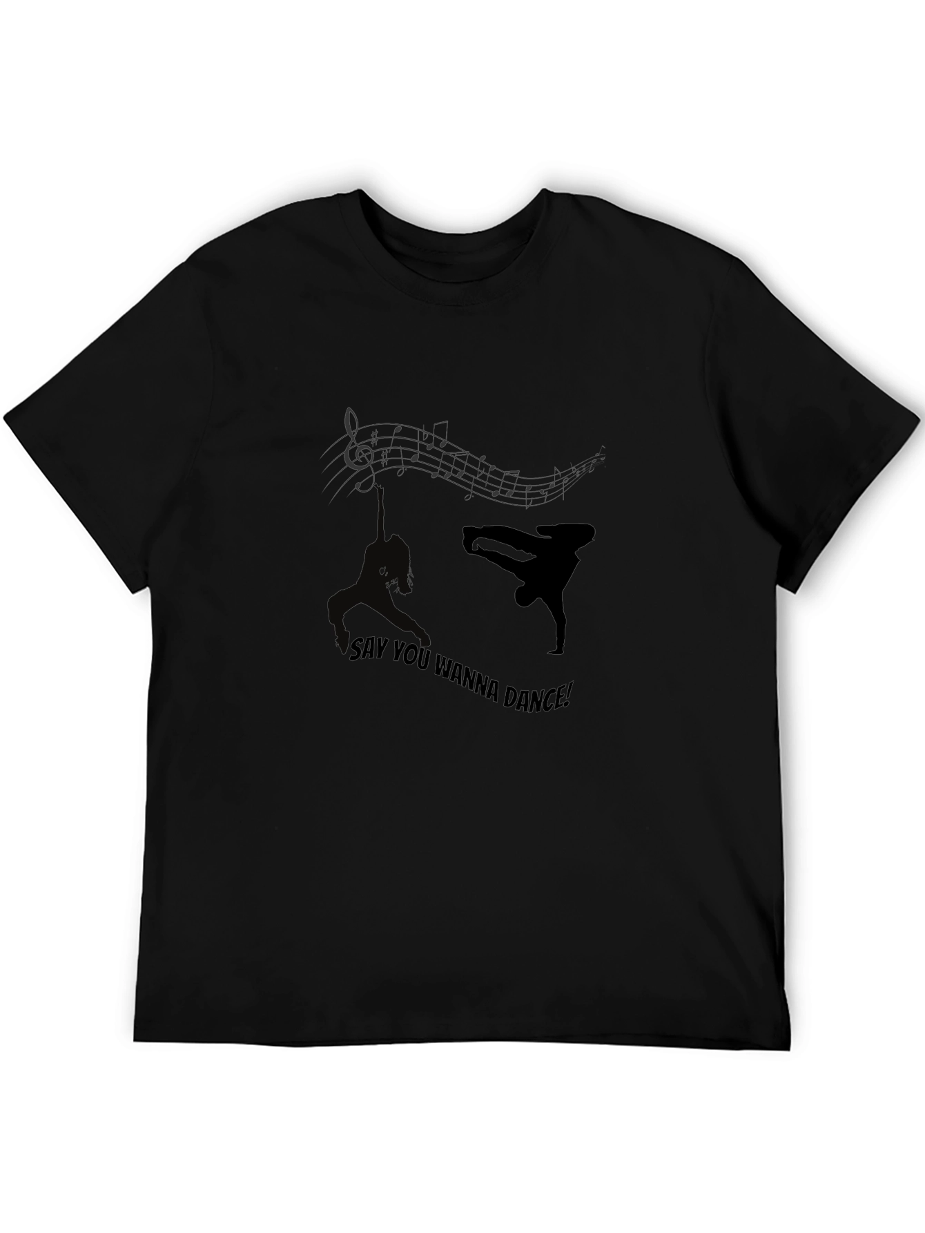 Dance Graphic Tee - Black T-Shirt