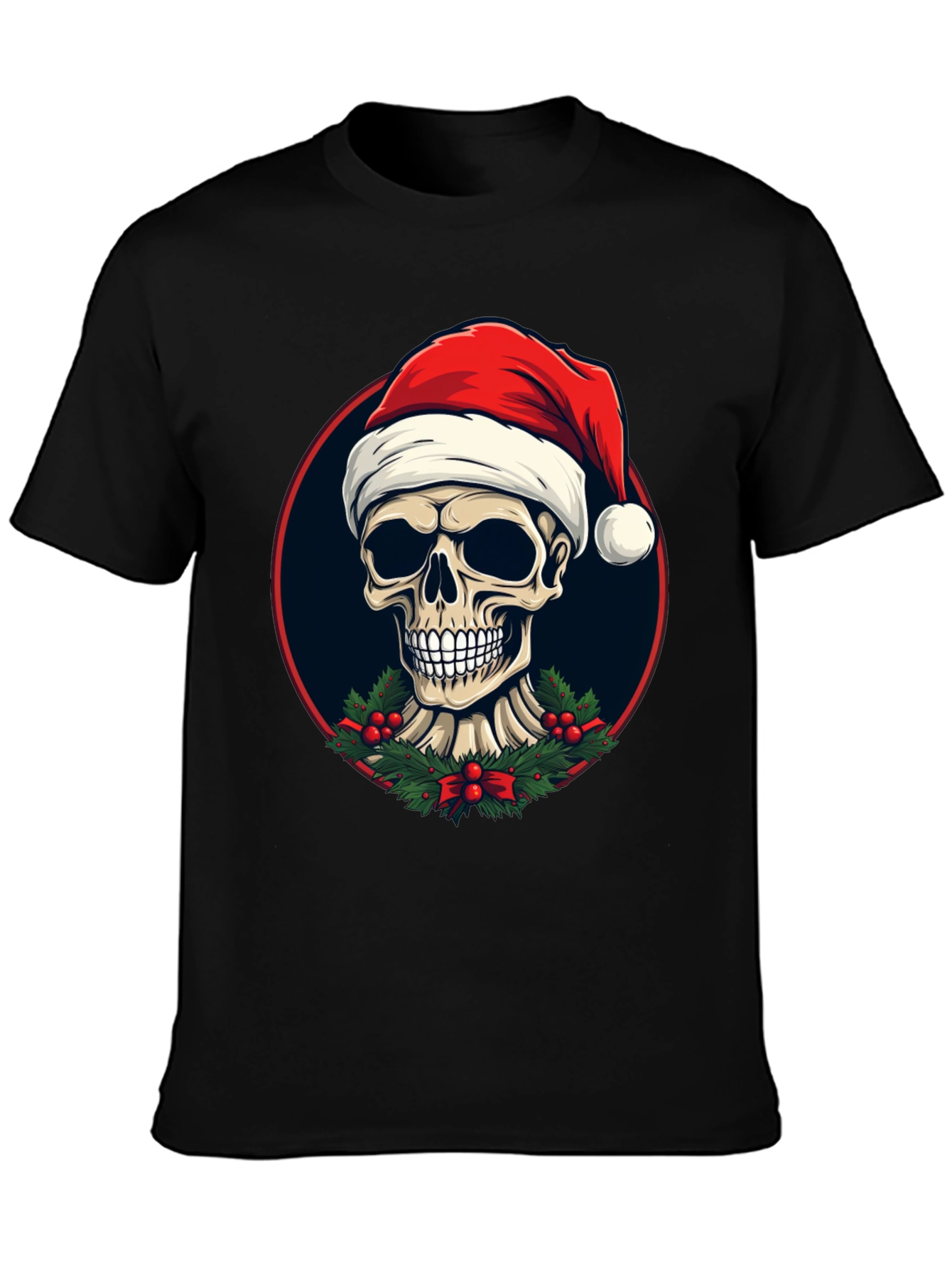Festive Skull Graphic Tee