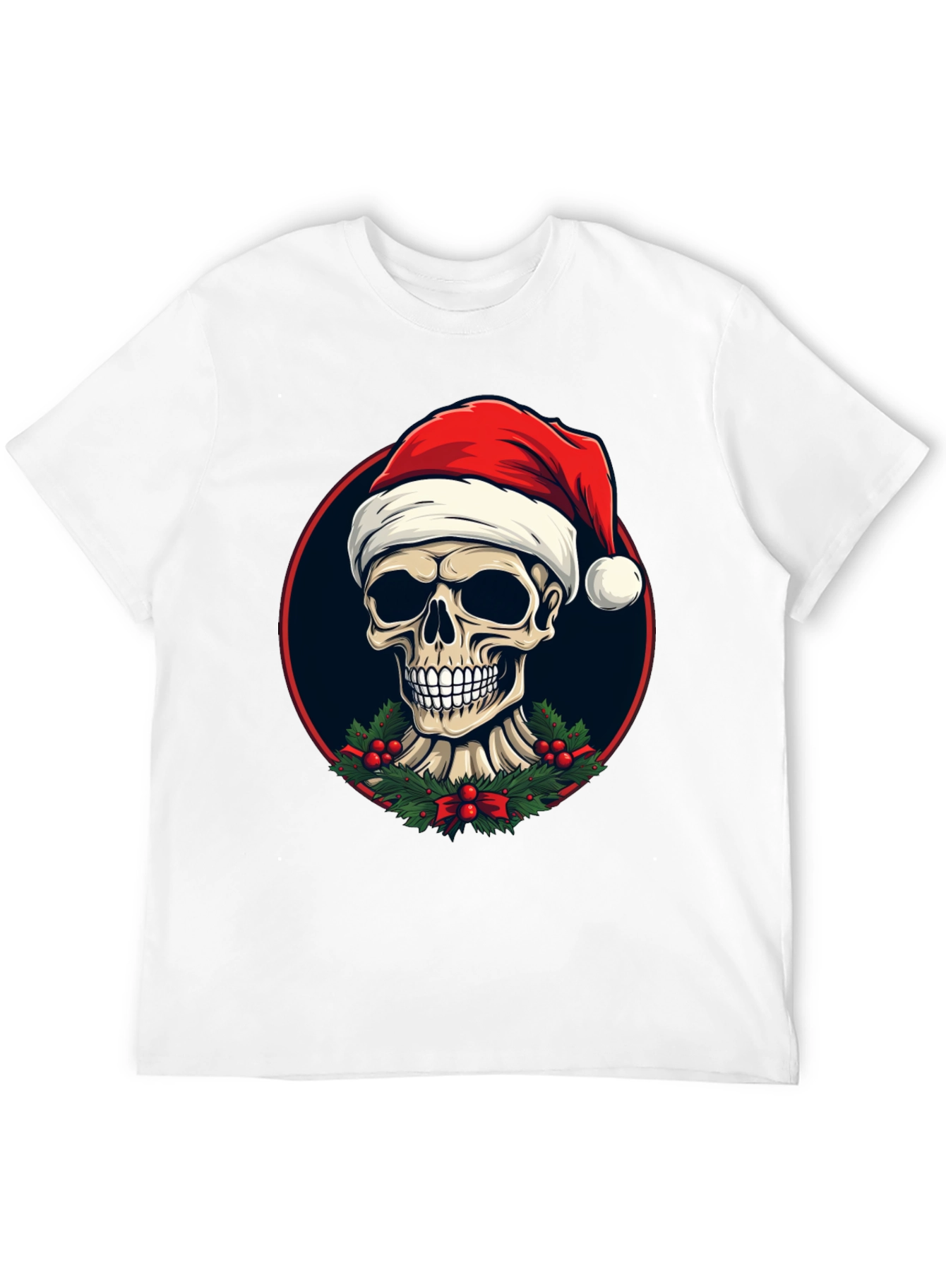 Festive Skull Graphic Tee
