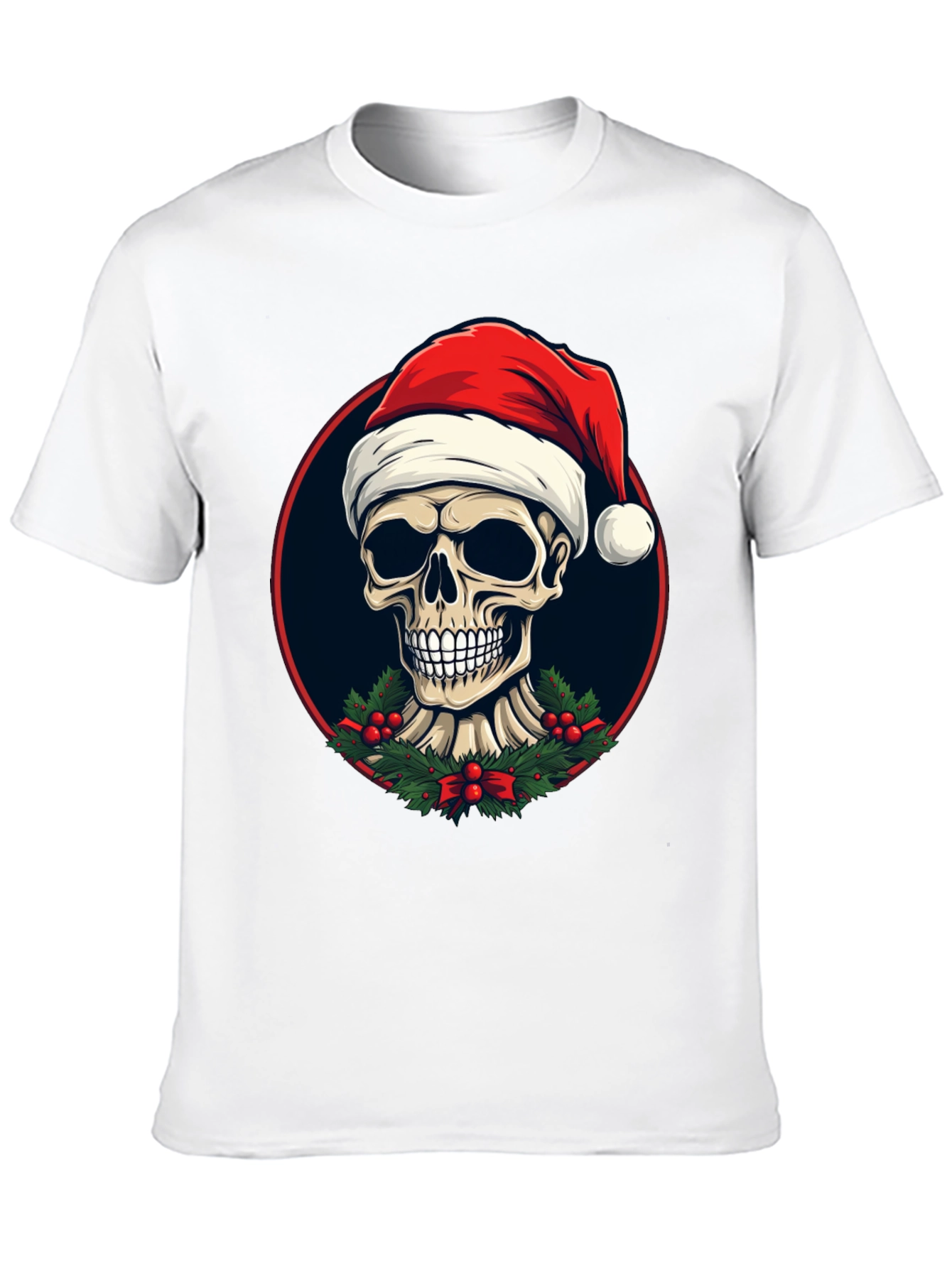Festive Skull Graphic Tee