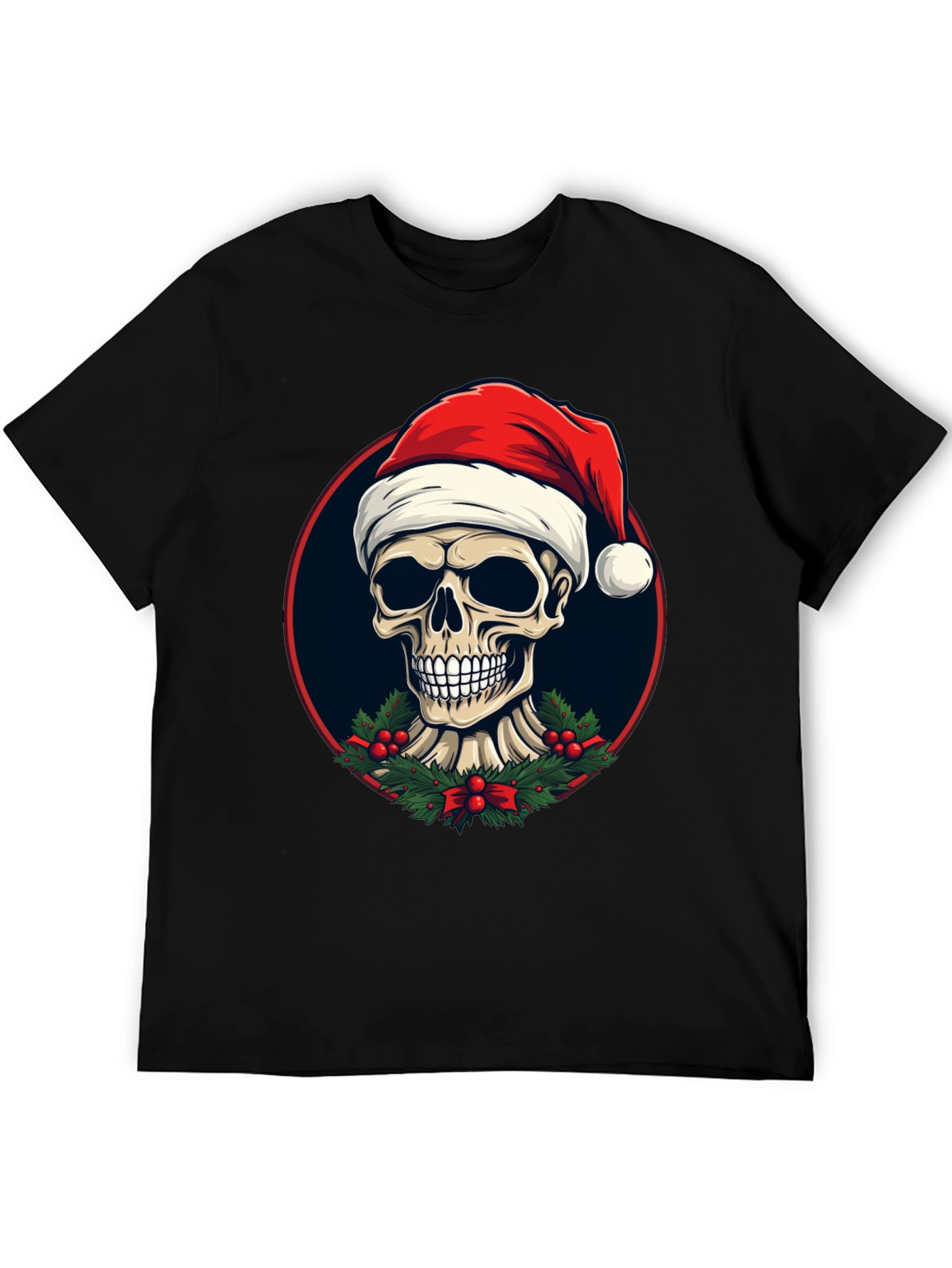 Festive Skull Graphic Tee